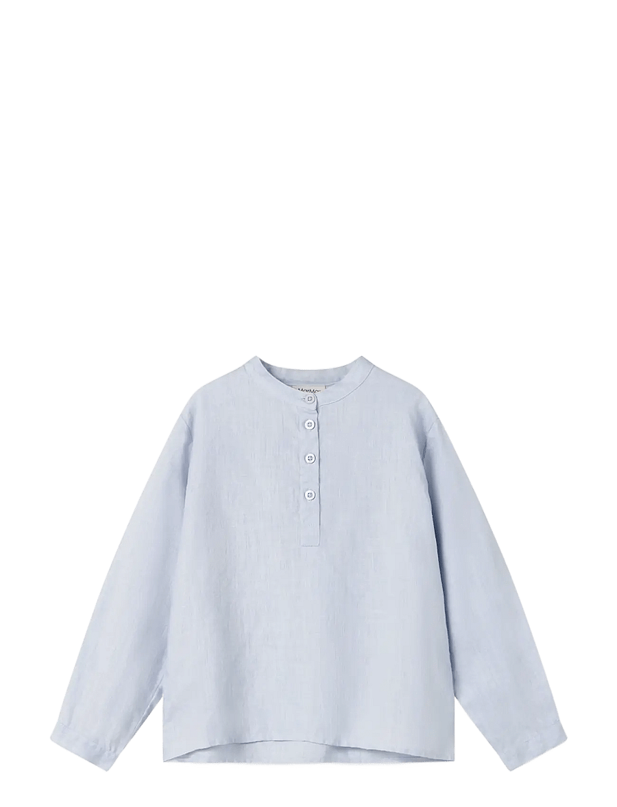 MarMar Copenhagen - Tokyo - long-sleeved shirts - blue mist - 1