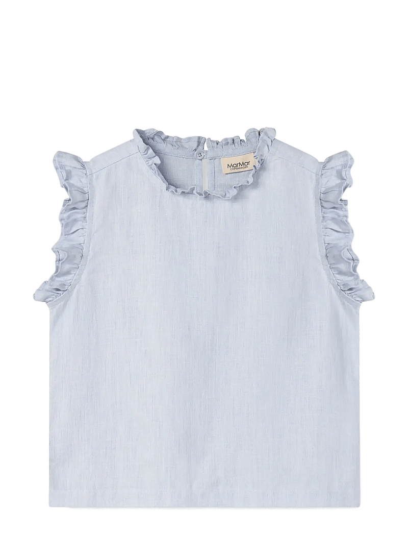 MarMar Copenhagen - Tirra - blouses & tunics - blue mist - 0