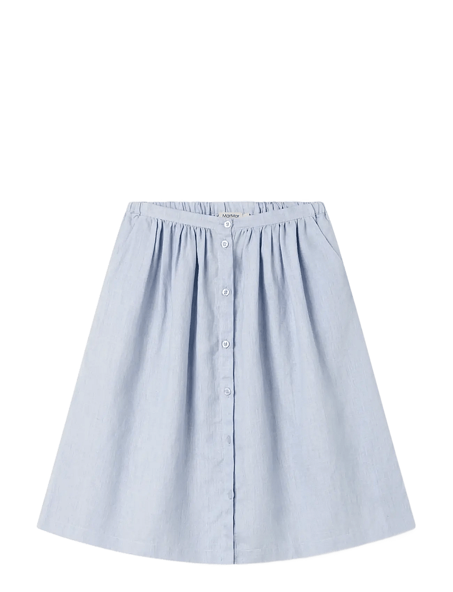 MarMar Copenhagen - Sarah - midi skjørt - blue mist - 1