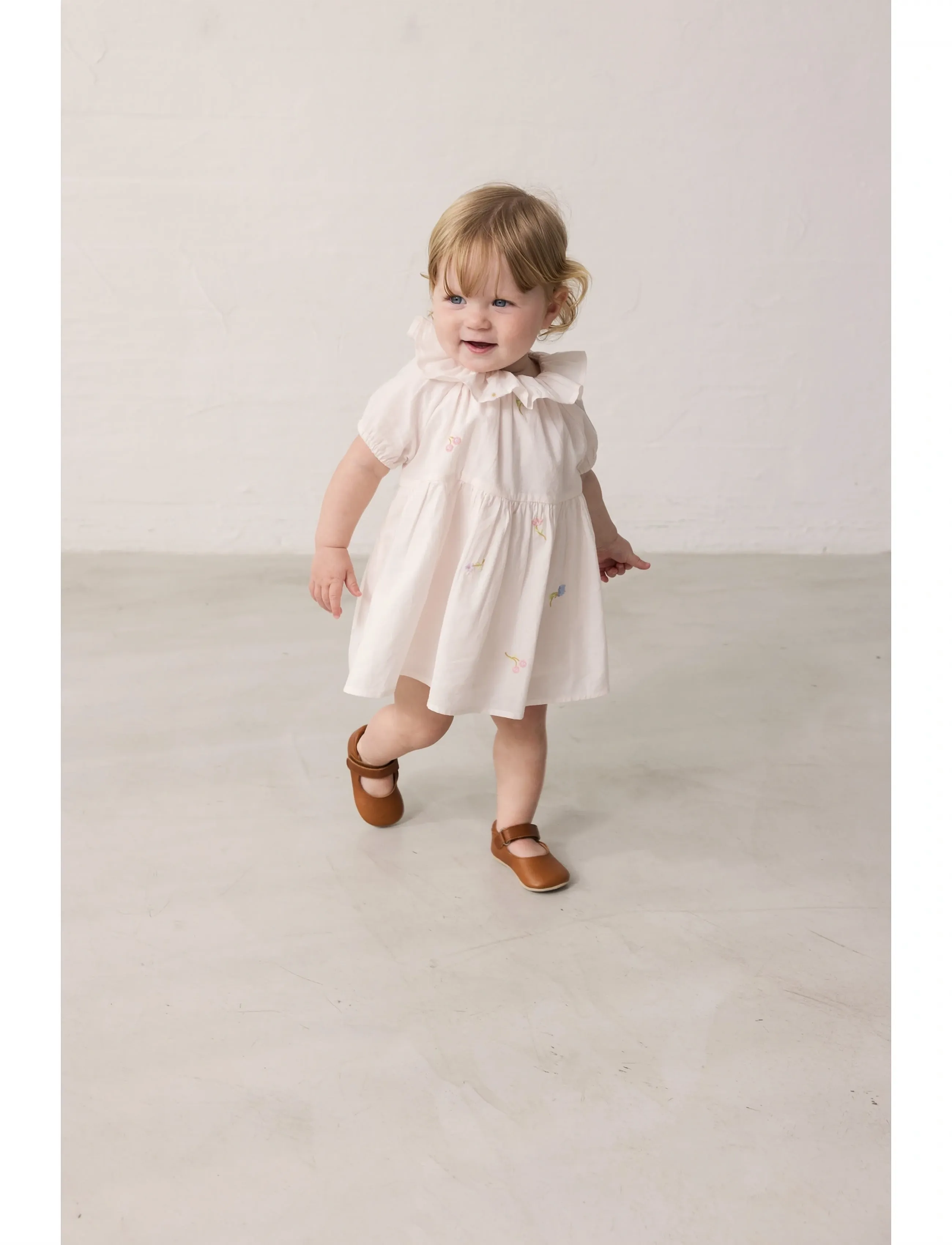 MarMar Copenhagen Dalino - Klänningar - SUMMER EMBROIDERY / pink/rose