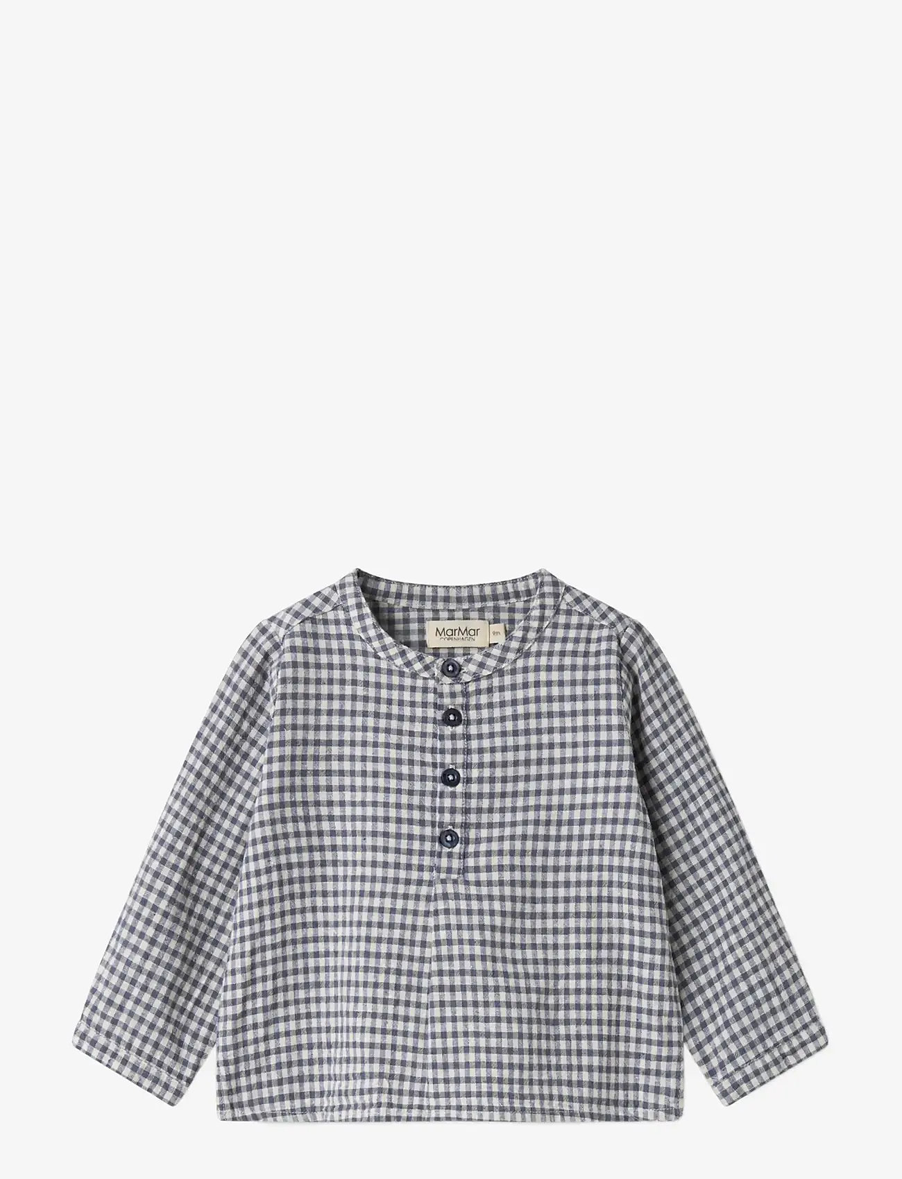 MarMar Copenhagen - Totoro - langærmede skjorter - marine check - 1