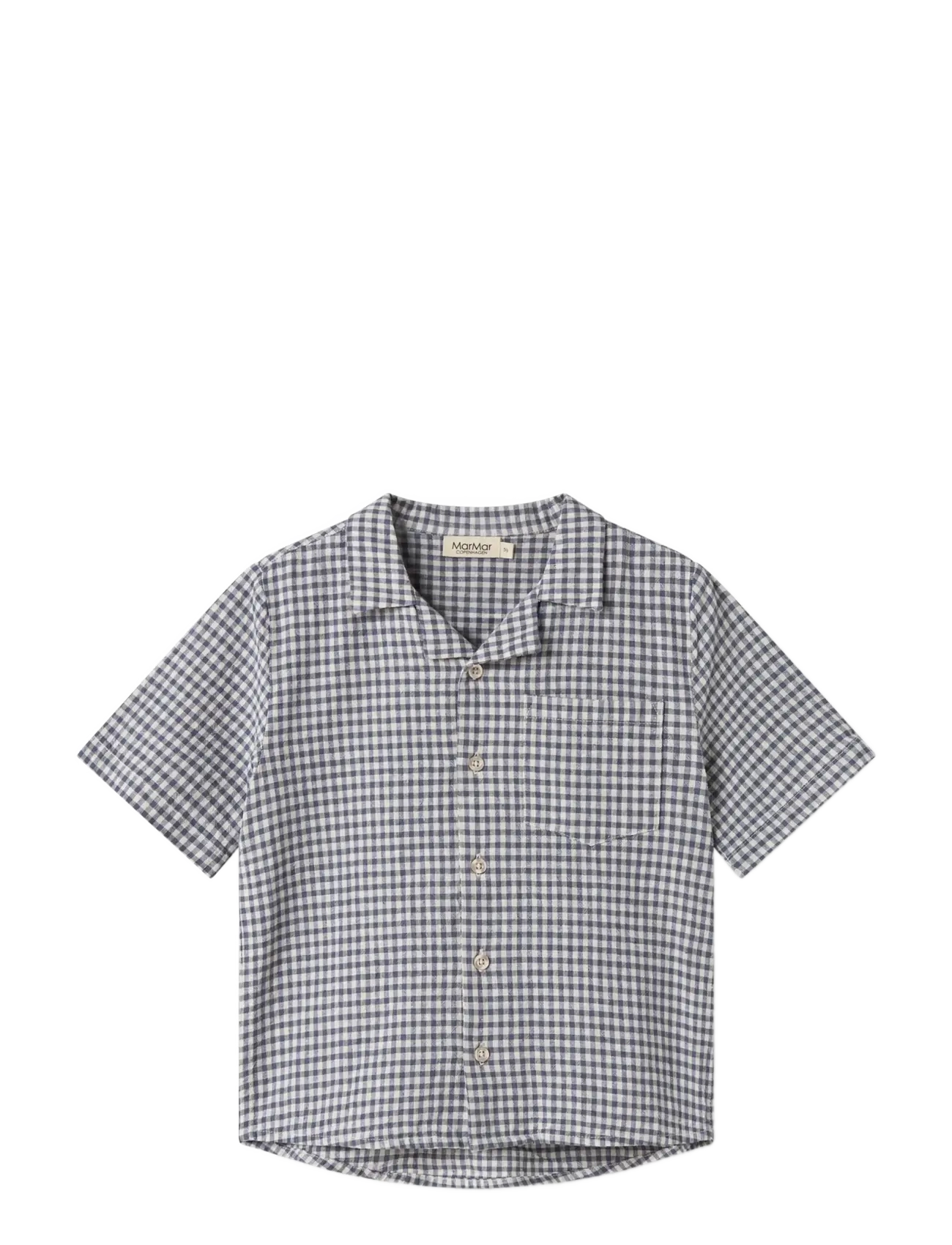 MarMar Copenhagen Tage - Overdele - MARINE CHECK / navy
