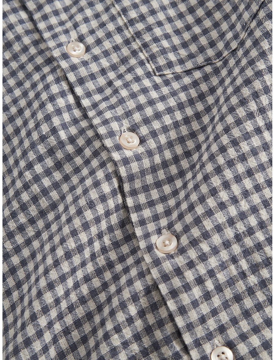 MarMar Copenhagen - Tage - short-sleeved shirts - marine check - 4