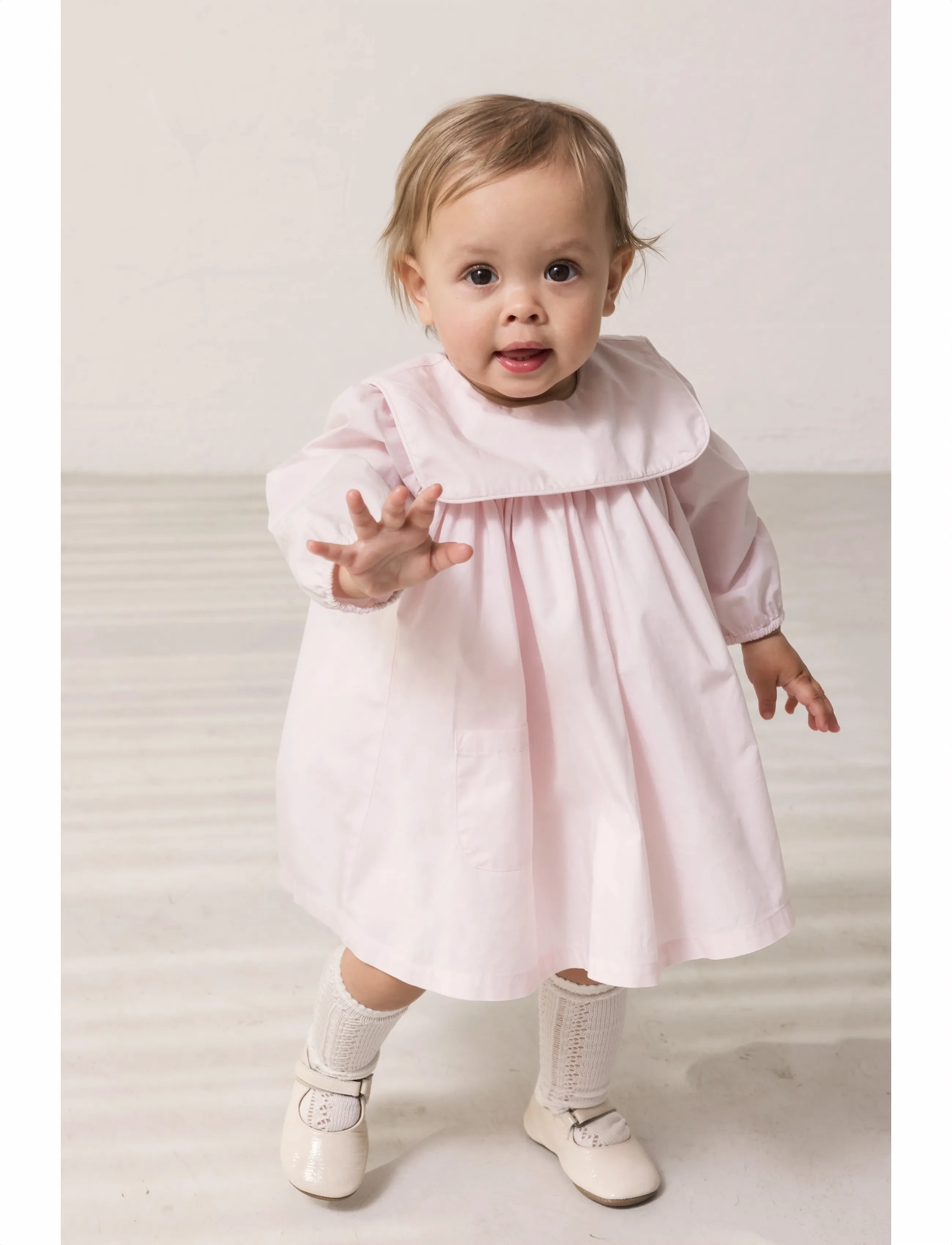 MarMar Copenhagen Dulle - Långärmade babyklänningar - PETAL / pink/rose