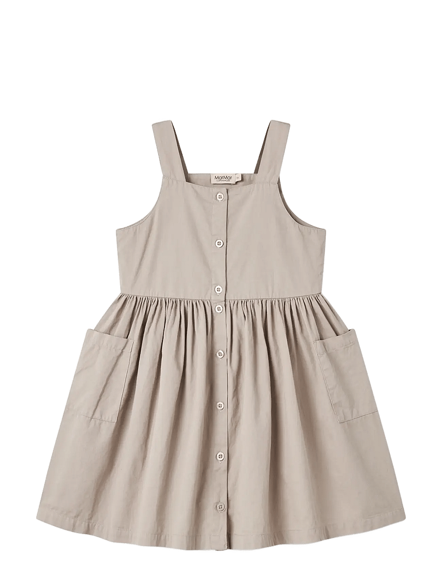 MarMar Copenhagen - Daxo - varrukateta beebi kleidid - mercury grey - 1