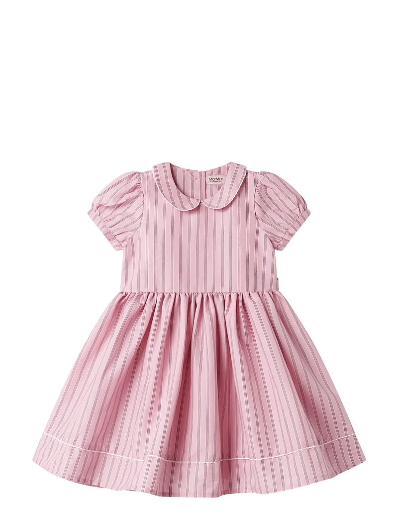 MarMar Copenhagen - Darcel - kortærmede hverdagskjoler - bonbon pink stripes - 1