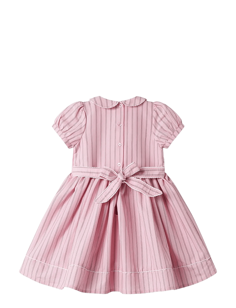 MarMar Copenhagen - Darcel - lühikeste varrukatega vabaaja kleidid - bonbon pink stripes - 2