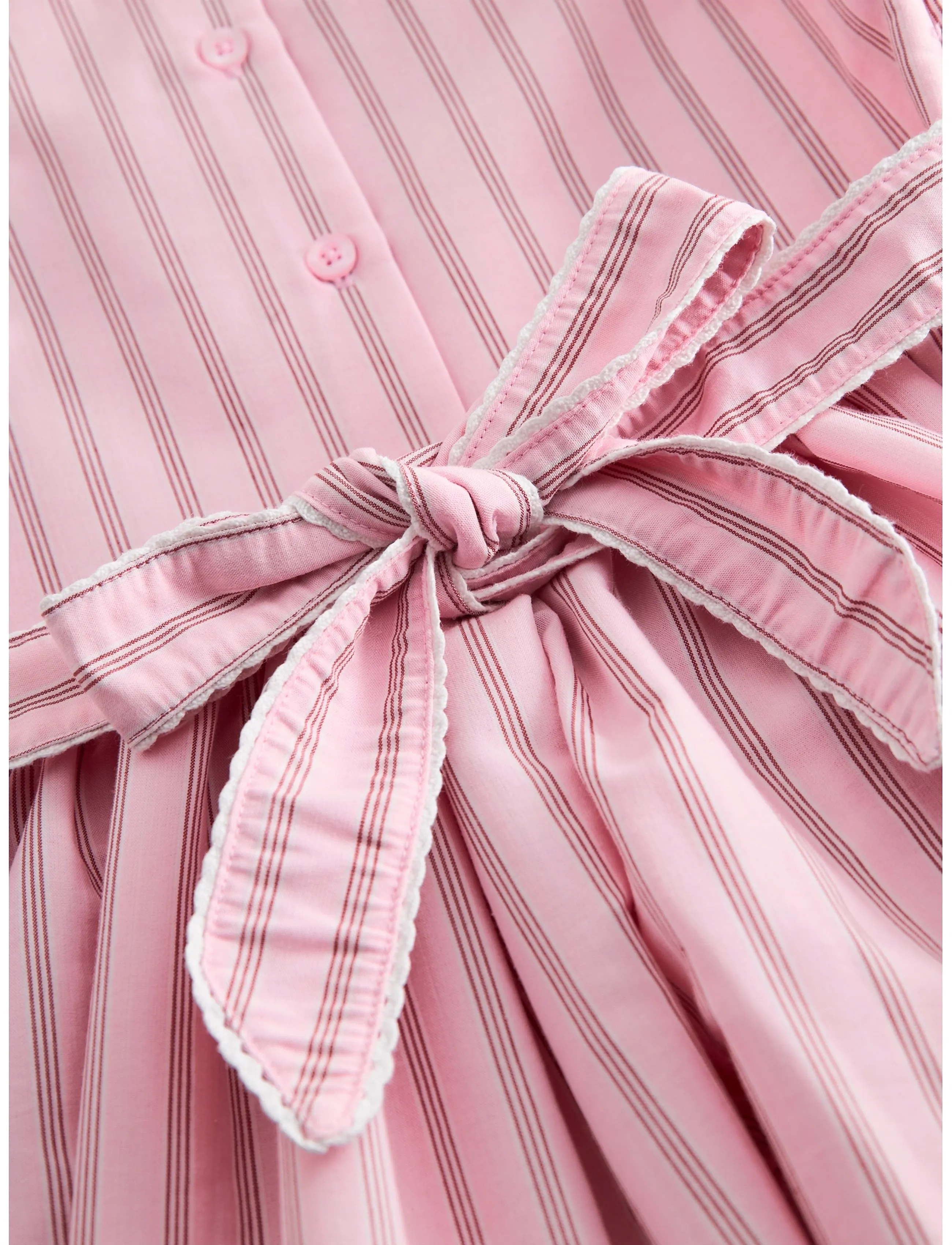 MarMar Copenhagen - Darcel - lühikeste varrukatega vabaaja kleidid - bonbon pink stripes - 5