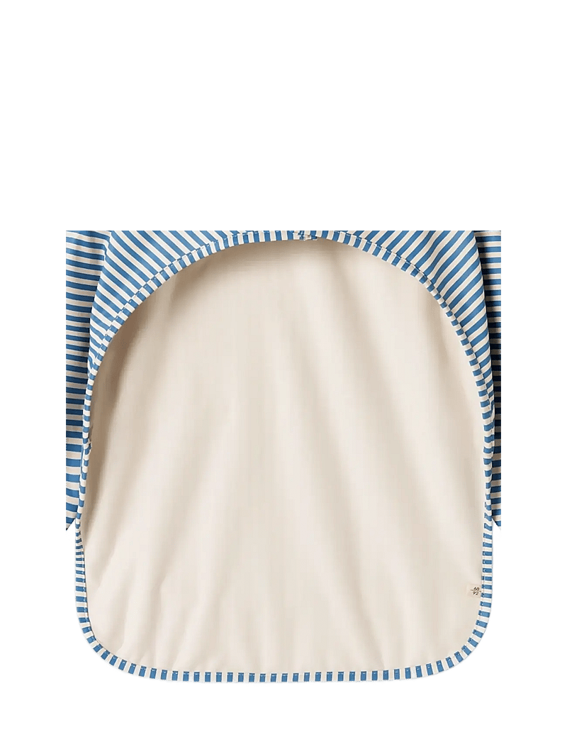 MarMar Copenhagen - Apron LS - Śliniak z długim rękawkiem - blue stripe - 1