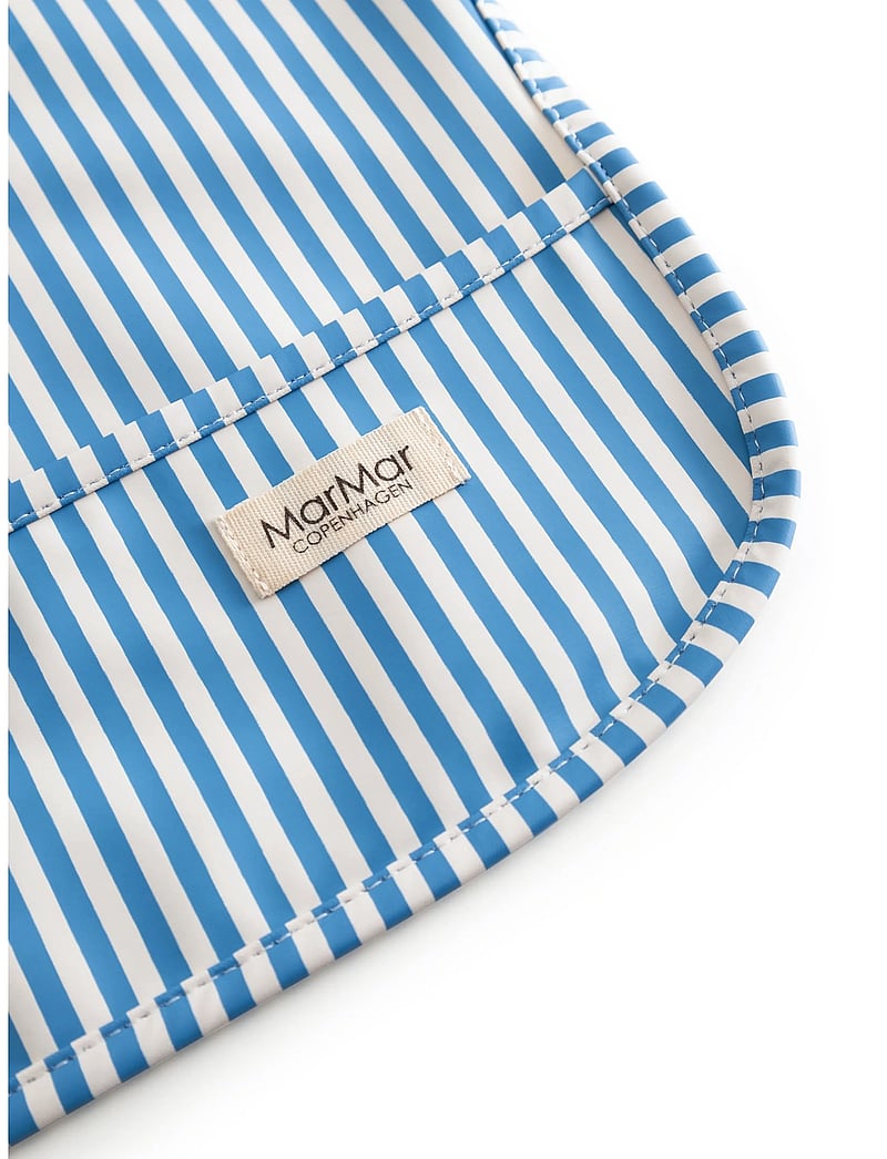 MarMar Copenhagen - Apron LS - Śliniak z długim rękawkiem - blue stripe - 3
