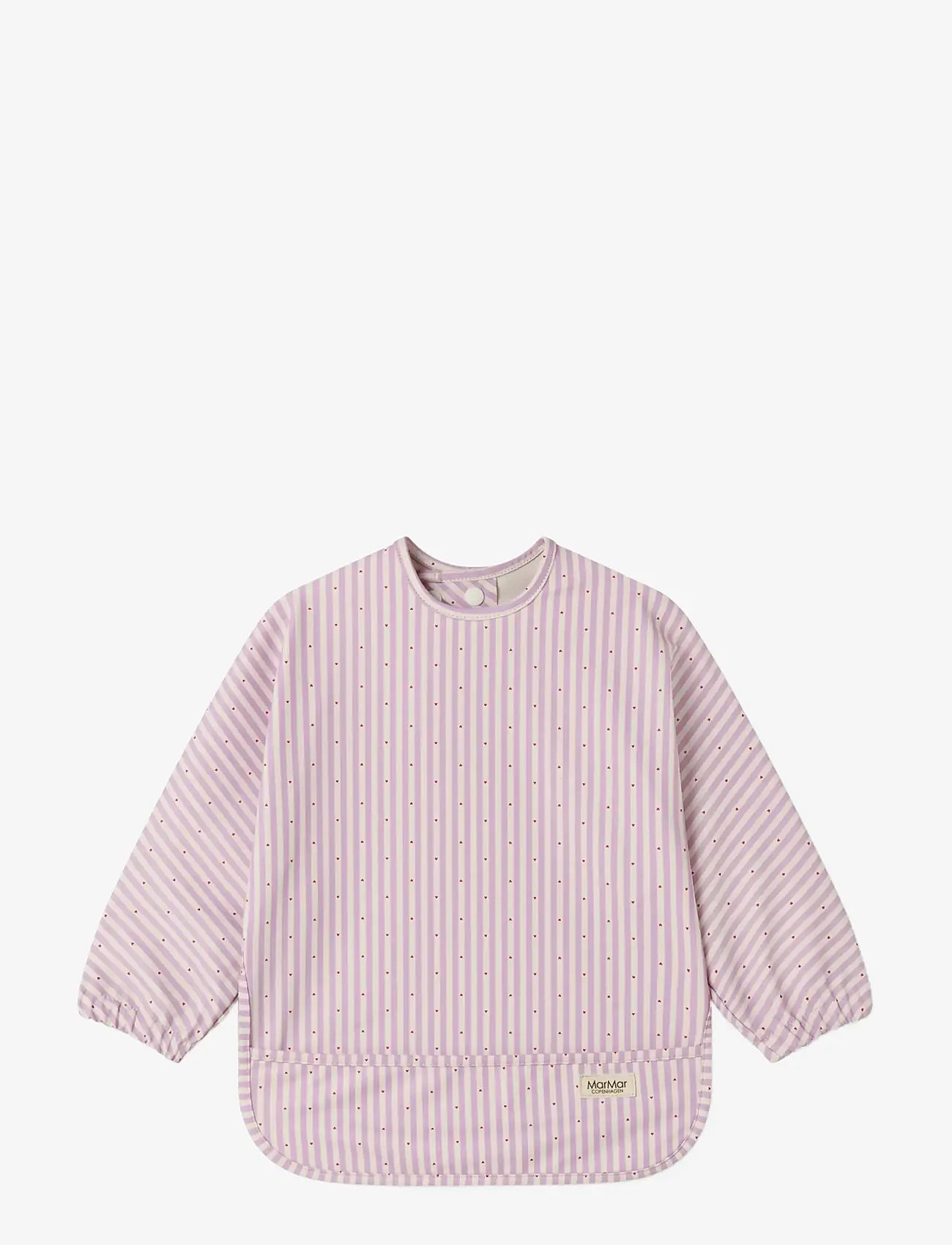 MarMar Copenhagen - Apron LS - langærmet bluse - pink stripe - 1