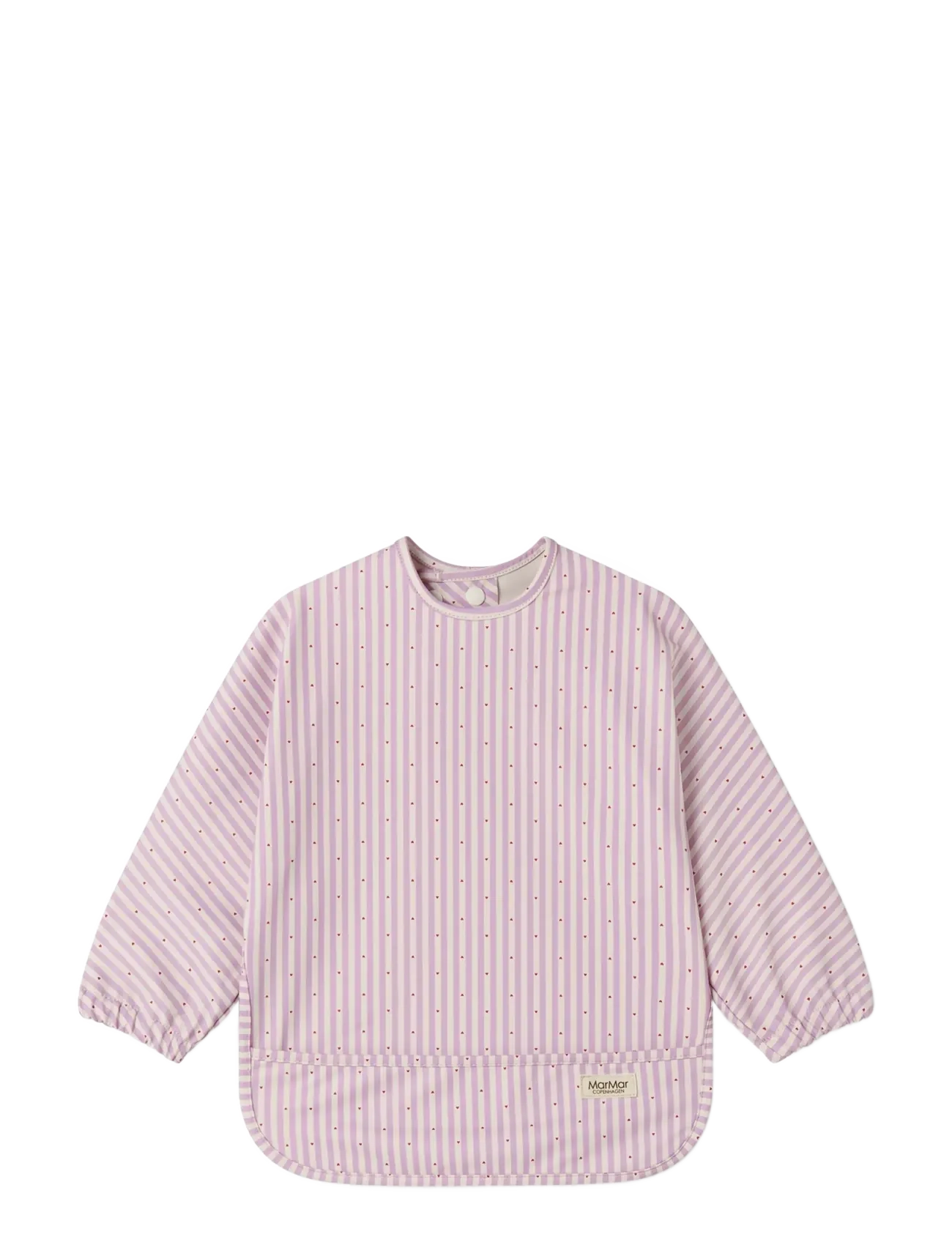 MarMar Copenhagen Apron LS - Baby products - PINK STRIPE / pink/rose
