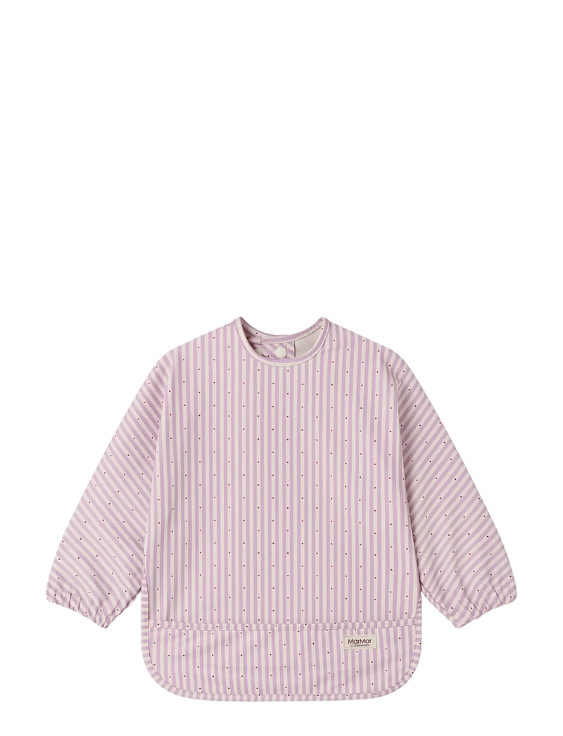 MarMar Copenhagen - Apron LS - langærmet bluse - pink stripe - 1