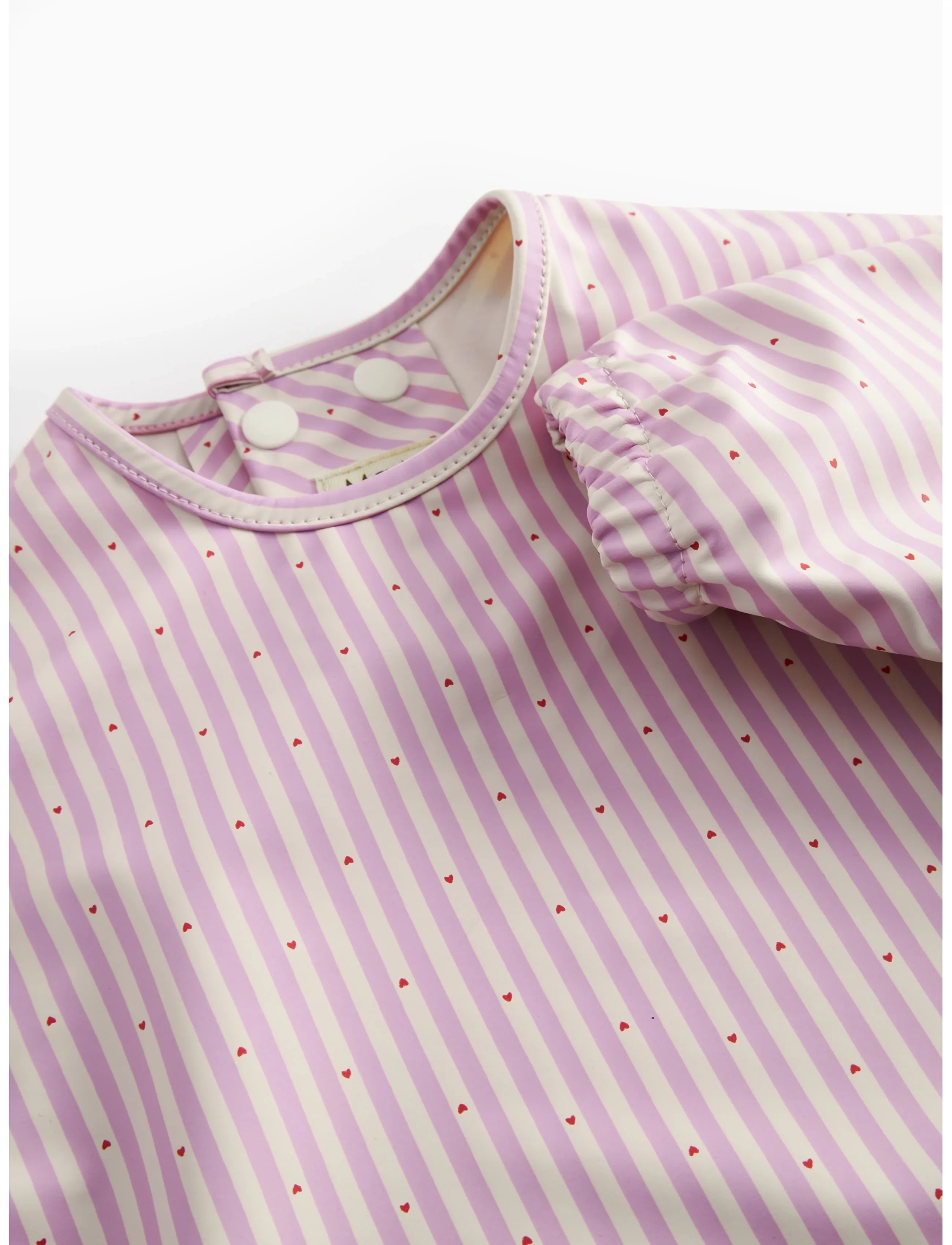 MarMar Copenhagen - Apron LS - langarmlätzchen - pink stripe - 3