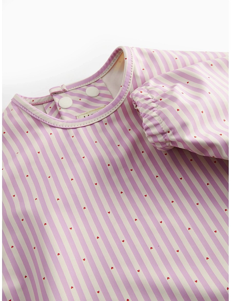 MarMar Copenhagen - Apron LS - langarmlätzchen - pink stripe - 3