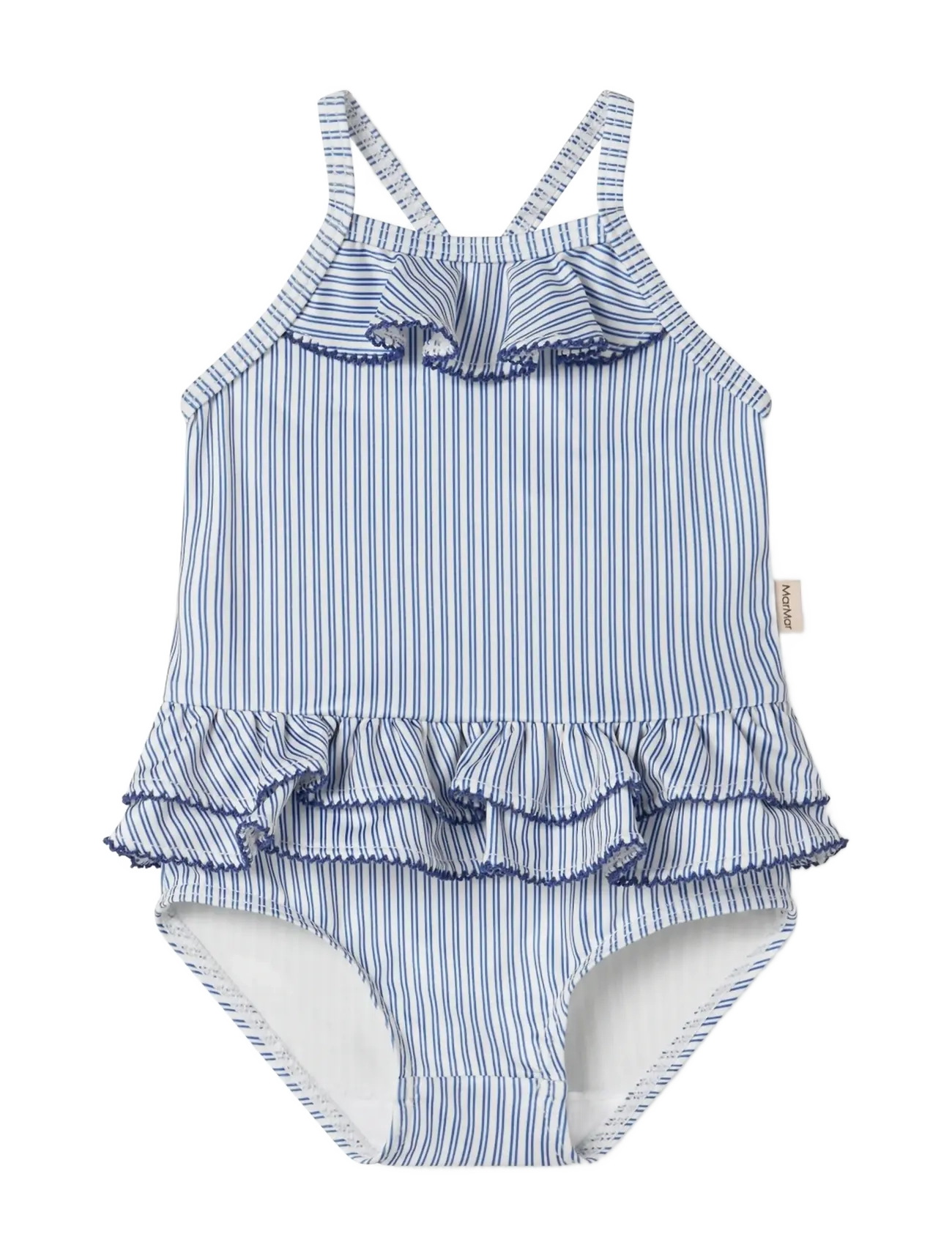 MarMar Copenhagen Swinnie Bathing Suit, 74, Bademode, Blau - Swimsuits, Kinder