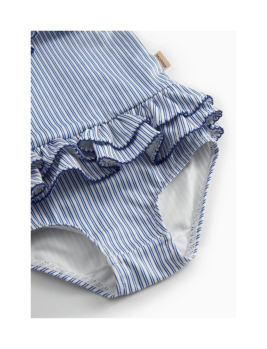 MarMar Copenhagen - Swinnie Bathing Suit - ujumistrikood - bolich blue stripe - 2
