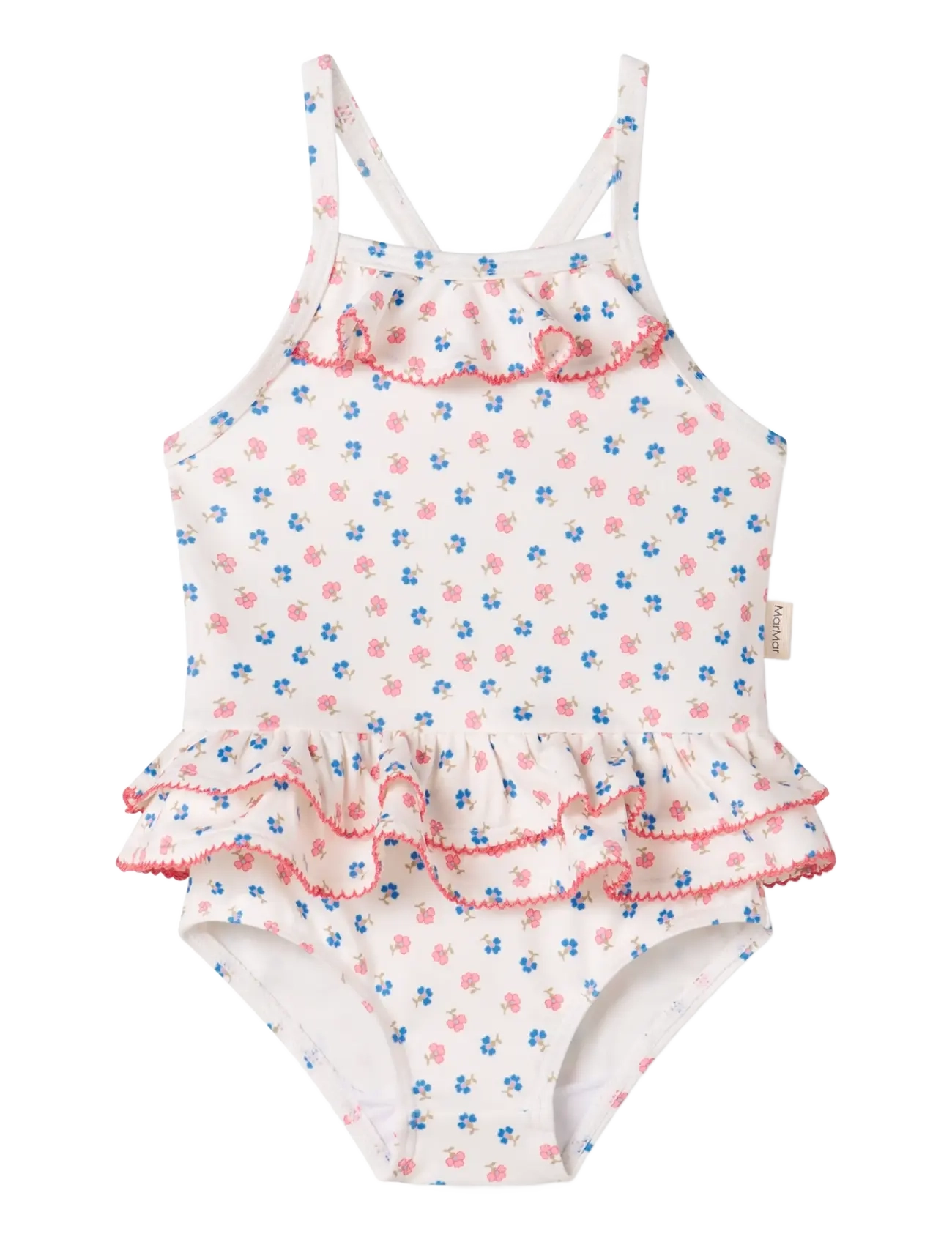 MarMar Copenhagen Swinnie Bathing Suit - Kleidung - MINI FLOWER / cream
