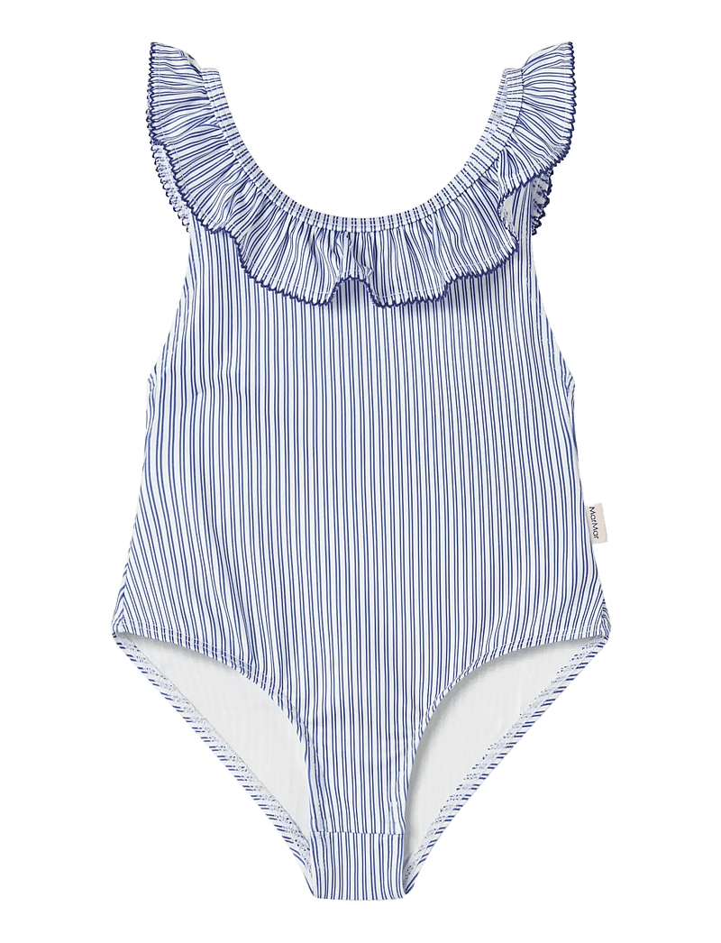 MarMar Copenhagen - Swilla Bathing Suit - badedragter - bolich blue stripe - 1