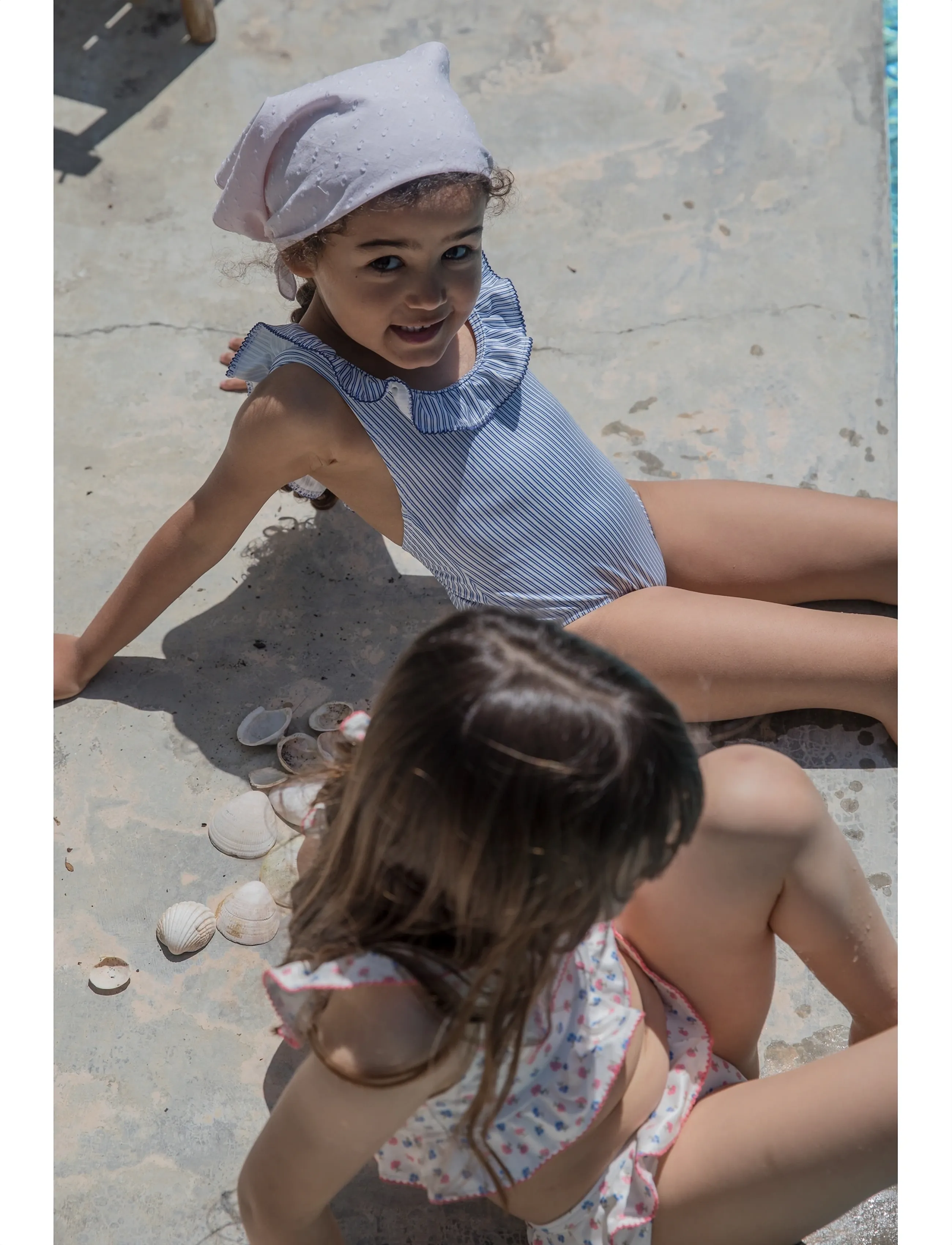 MarMar Copenhagen Swilla Bathing Suit - Swimwear - BOLICH BLUE STRIPE / blue