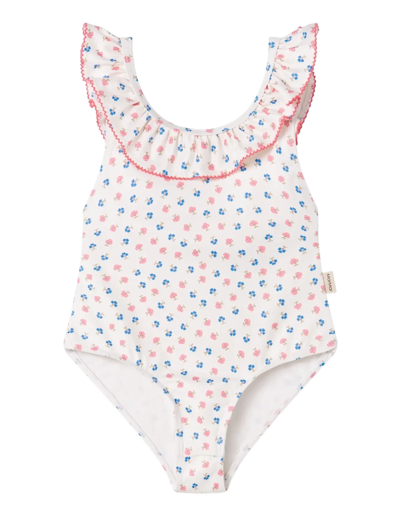 MarMar Copenhagen Swilla Bathing Suit - Badetøj - MINI FLOWER / pink/rose