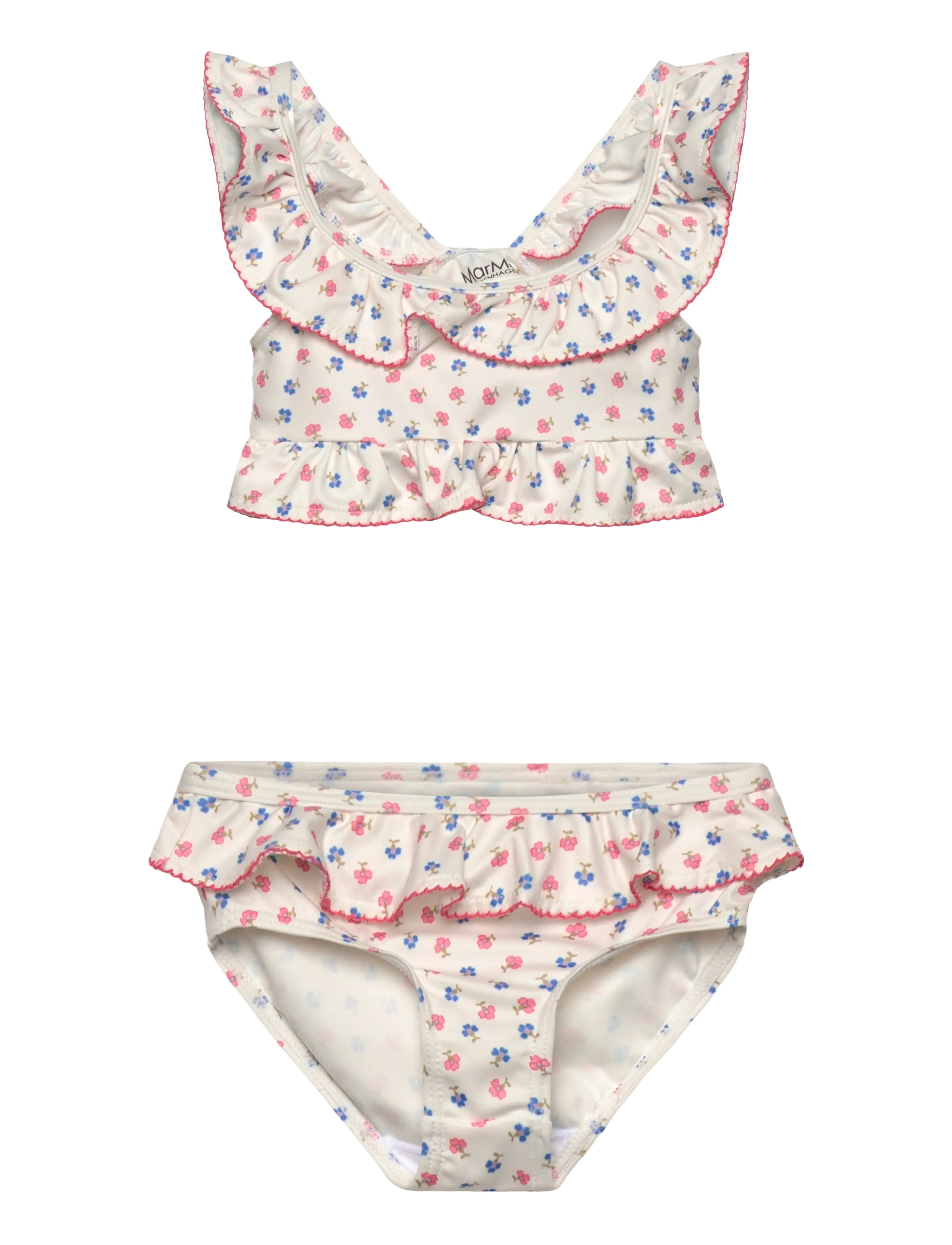 MarMar Copenhagen Swira Bikini, 104/110, Bademode, Creme - Bikinis, Kinder