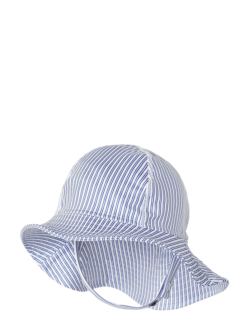 MarMar Copenhagen - Alba Splash Long - sonnenhüte - bolich blue stripe - 1