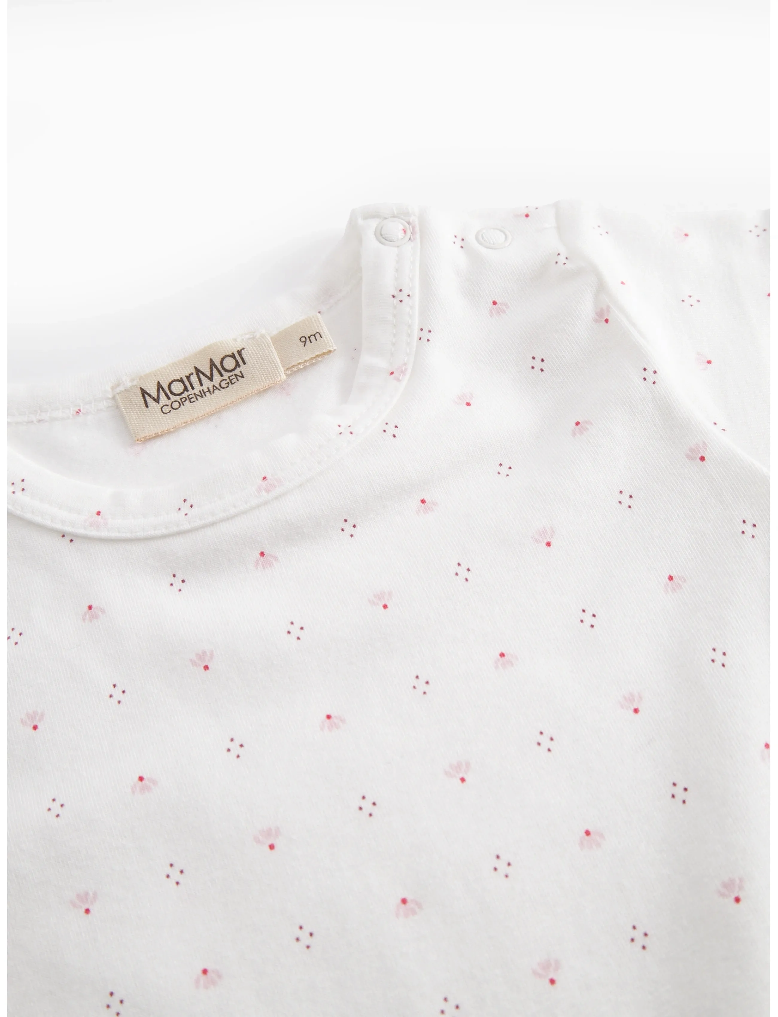 MarMar Copenhagen - Plain Body SS - kurzärmelige - tiny tulip - 3