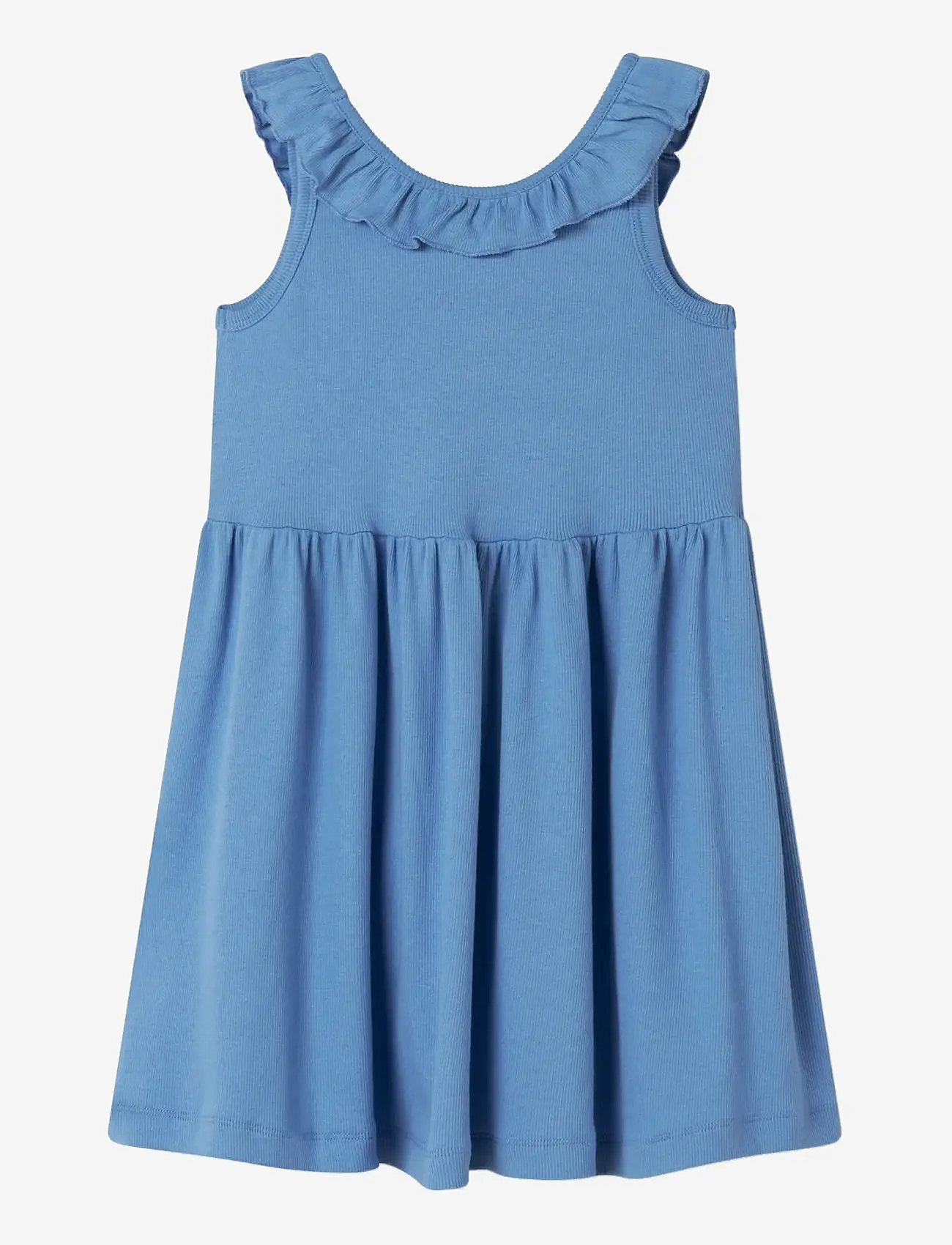 MarMar Copenhagen - Delta - short-sleeved casual dresses - surf blue - 2