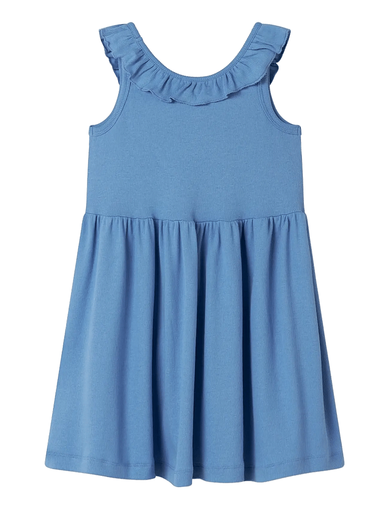MarMar Copenhagen - Delta - short-sleeved casual dresses - surf blue - 2