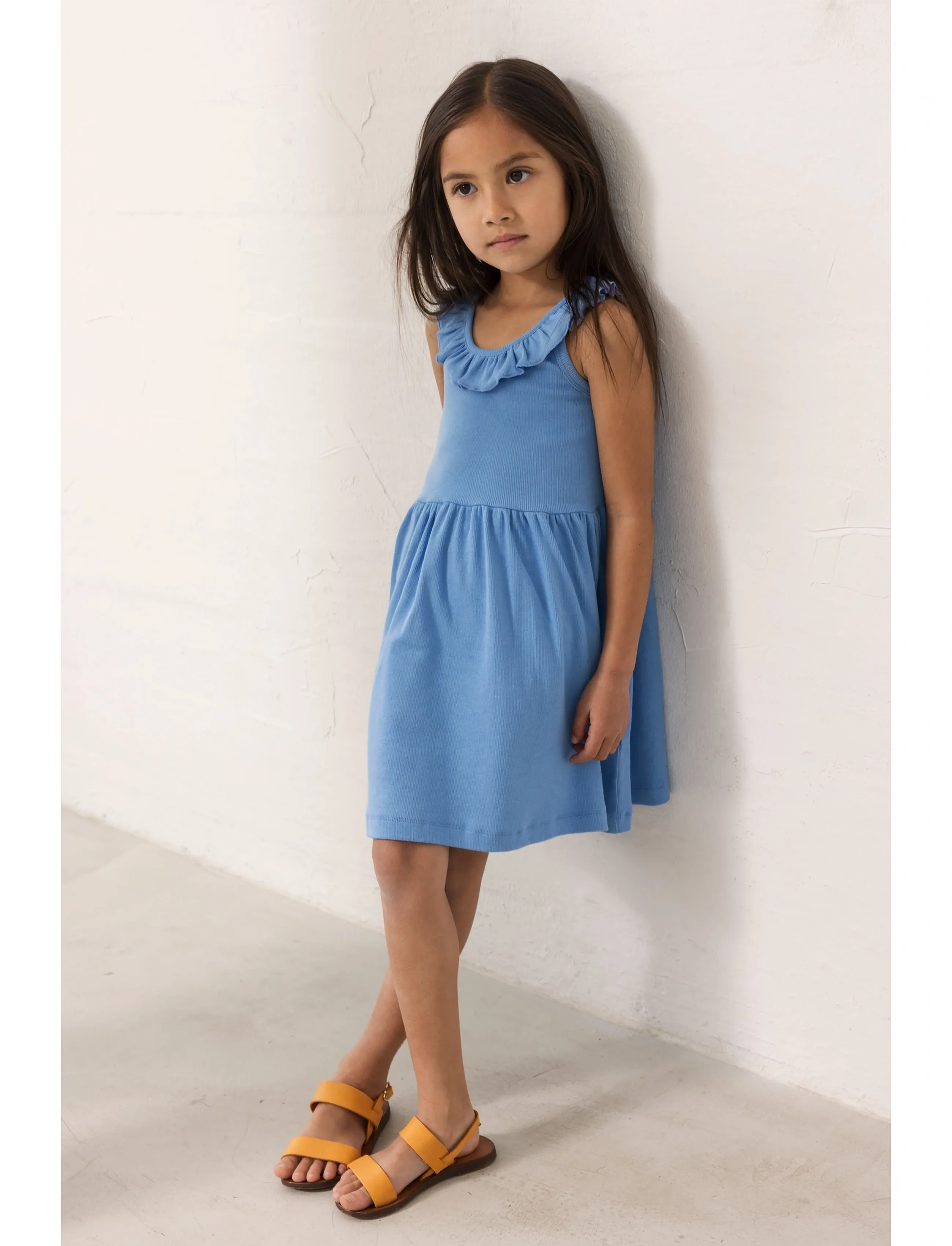 MarMar Copenhagen Delta, 104, Casual Dresses, Blau - Short-sleeved Kinder