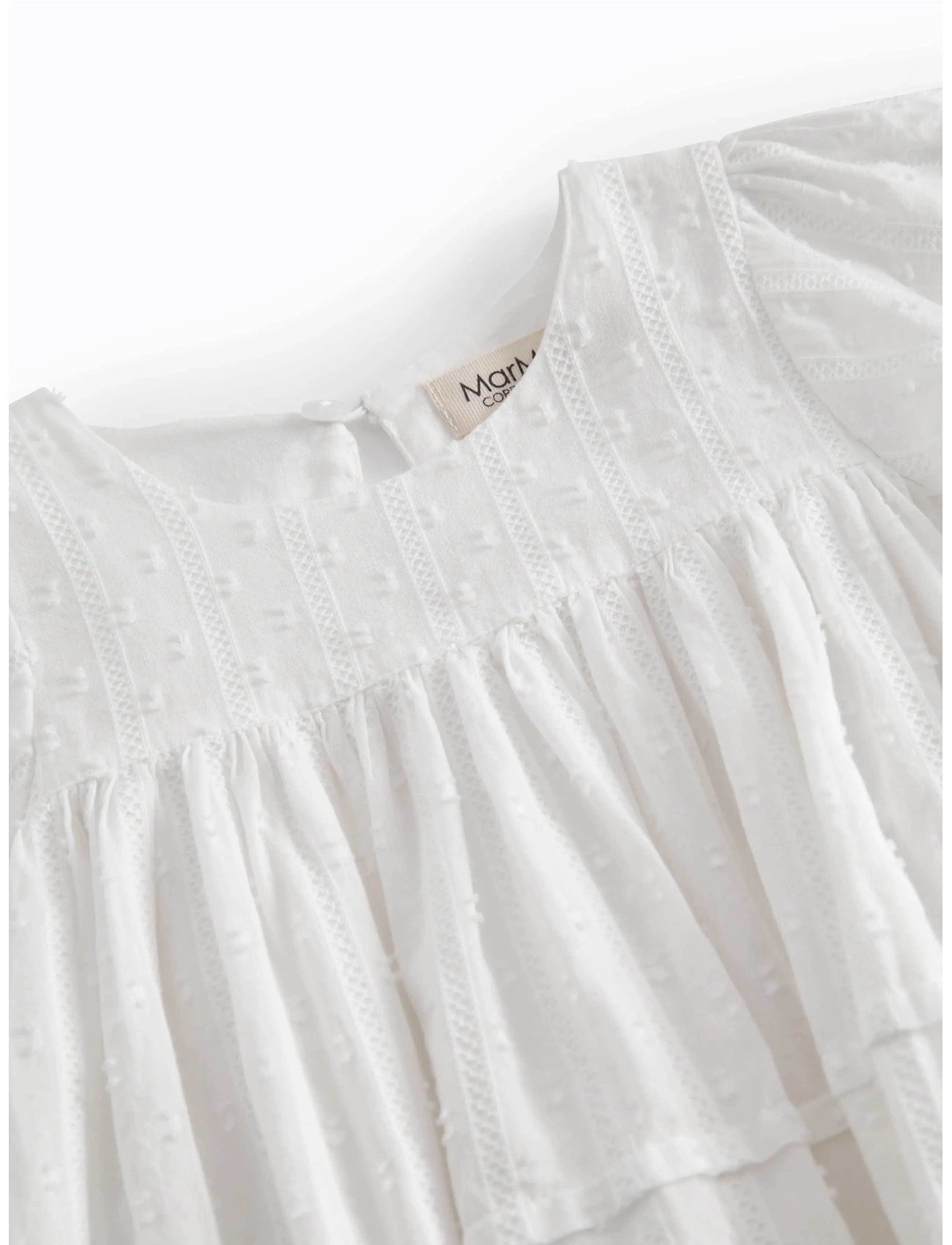 MarMar Copenhagen - Ritona - kurzärmelige bodys - white - 3