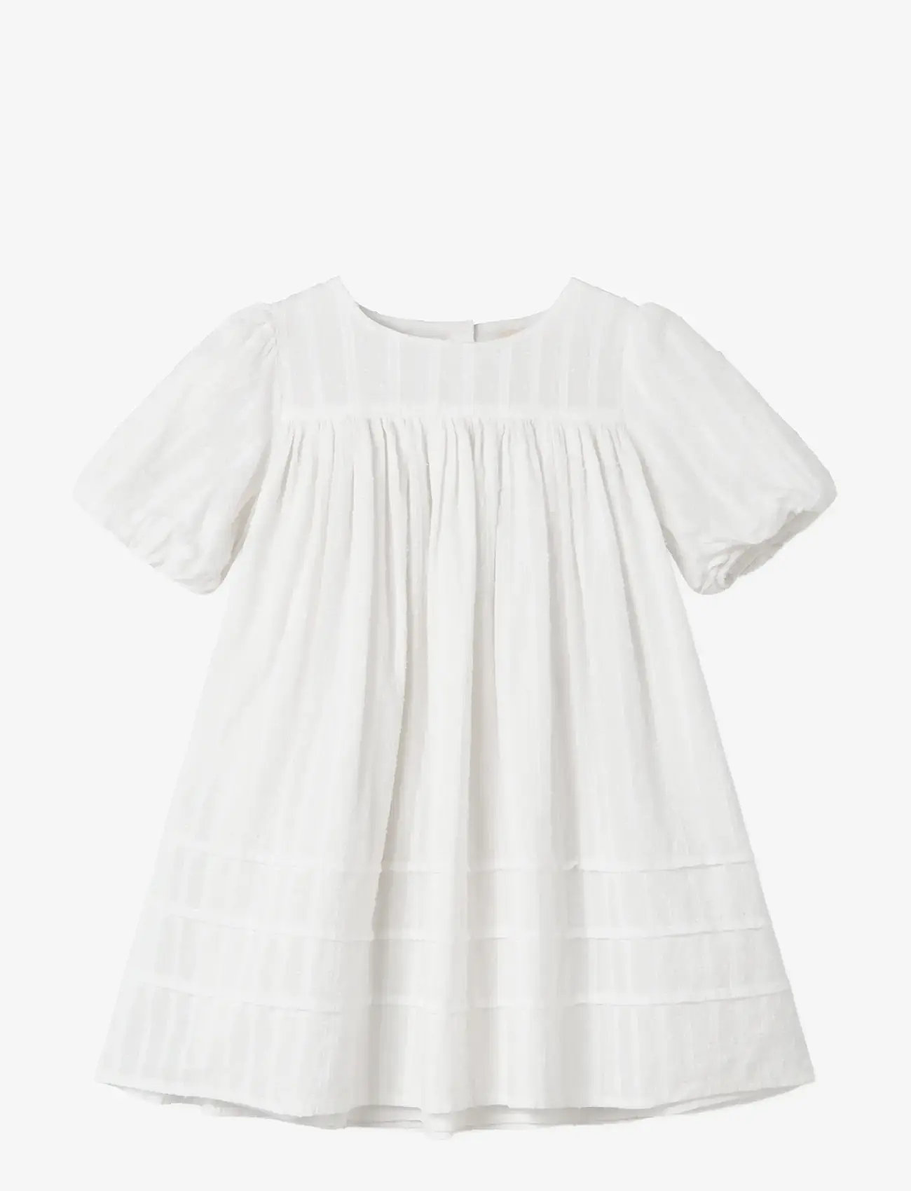 MarMar Copenhagen - Duky - short-sleeved casual dresses - white - 1