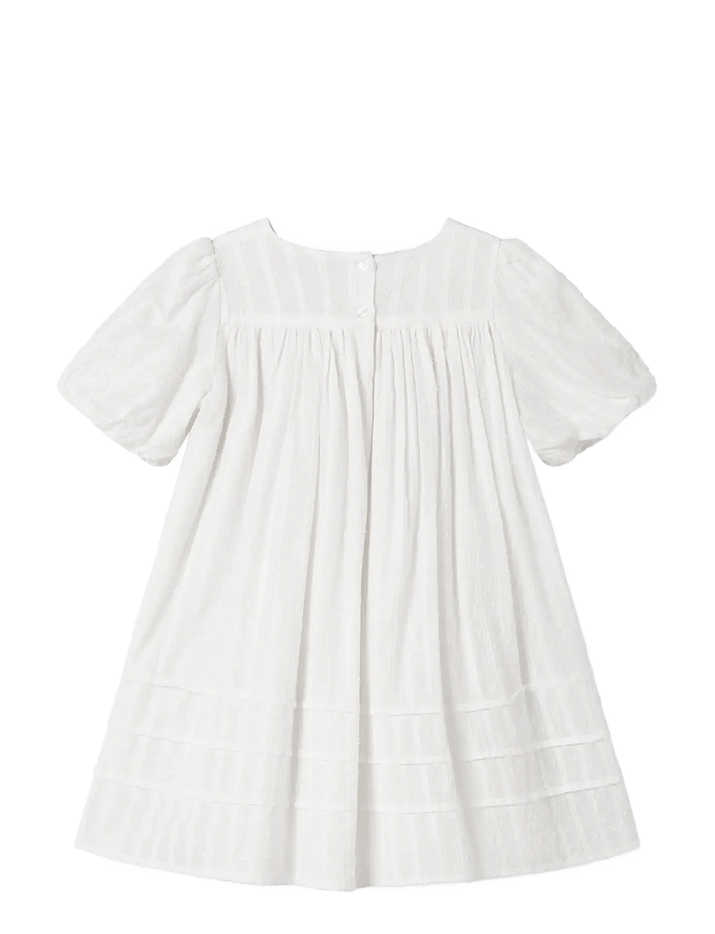 MarMar Copenhagen - Duky - short-sleeved casual dresses - white - 2