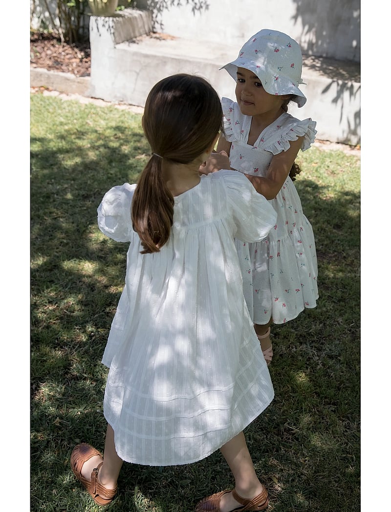 MarMar Copenhagen - Duky - short-sleeved casual dresses - white - 3