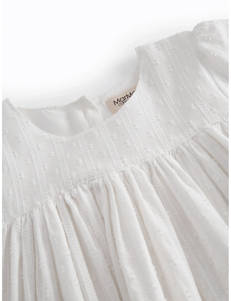 MarMar Copenhagen - Duky - kort-ermede kjoler i avslappet stil - white - 4