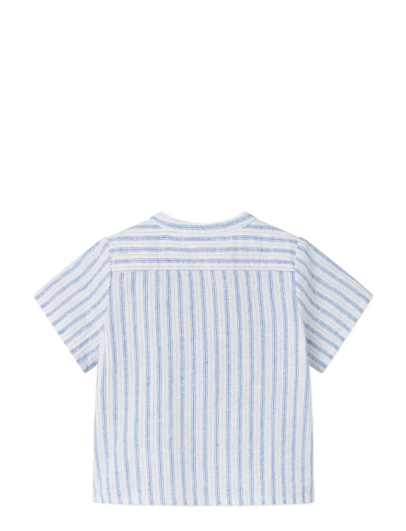 MarMar Copenhagen - Totoro SS - lühikeste varrukatega särgid - surf blue stripe - 2