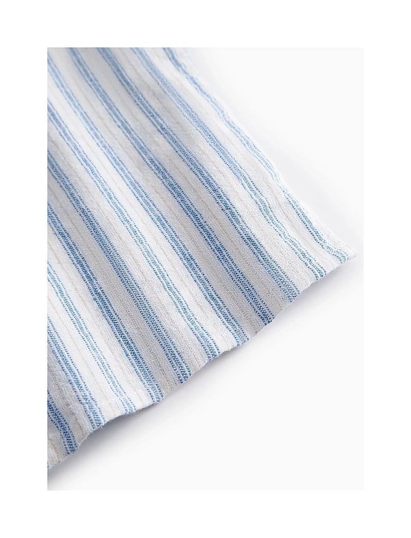 MarMar Copenhagen - Totoro SS - kortärmade skjortor - surf blue stripe - 4
