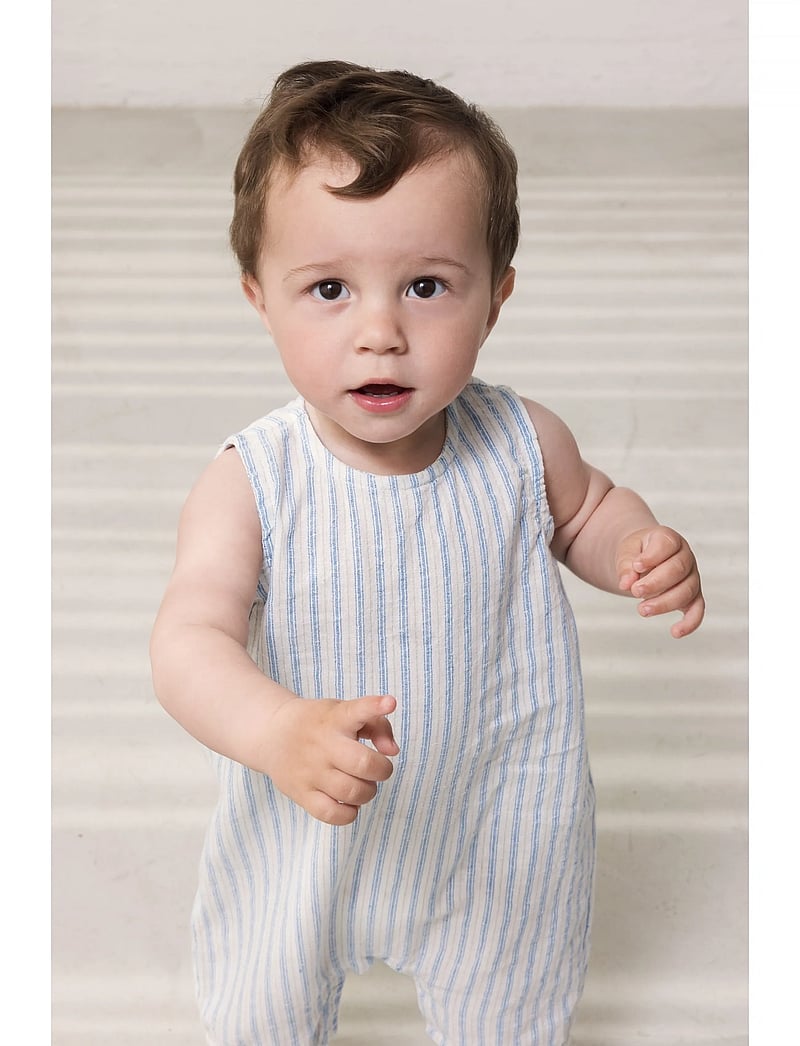 MarMar Copenhagen - Roventa S - jumpsuits - surf blue stripe - 0