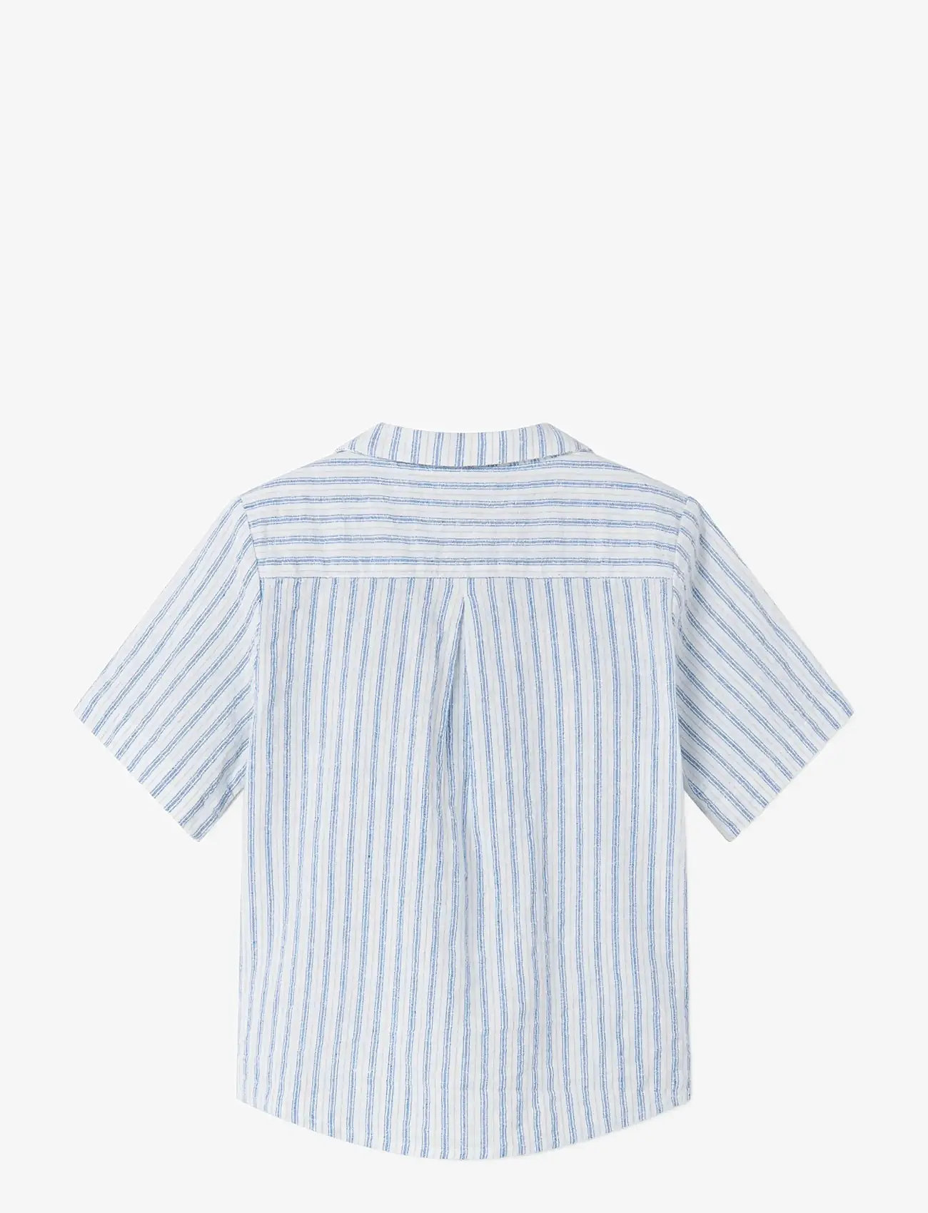 MarMar Copenhagen - Tage - kortærmede skjorter - surf blue stripe - 2