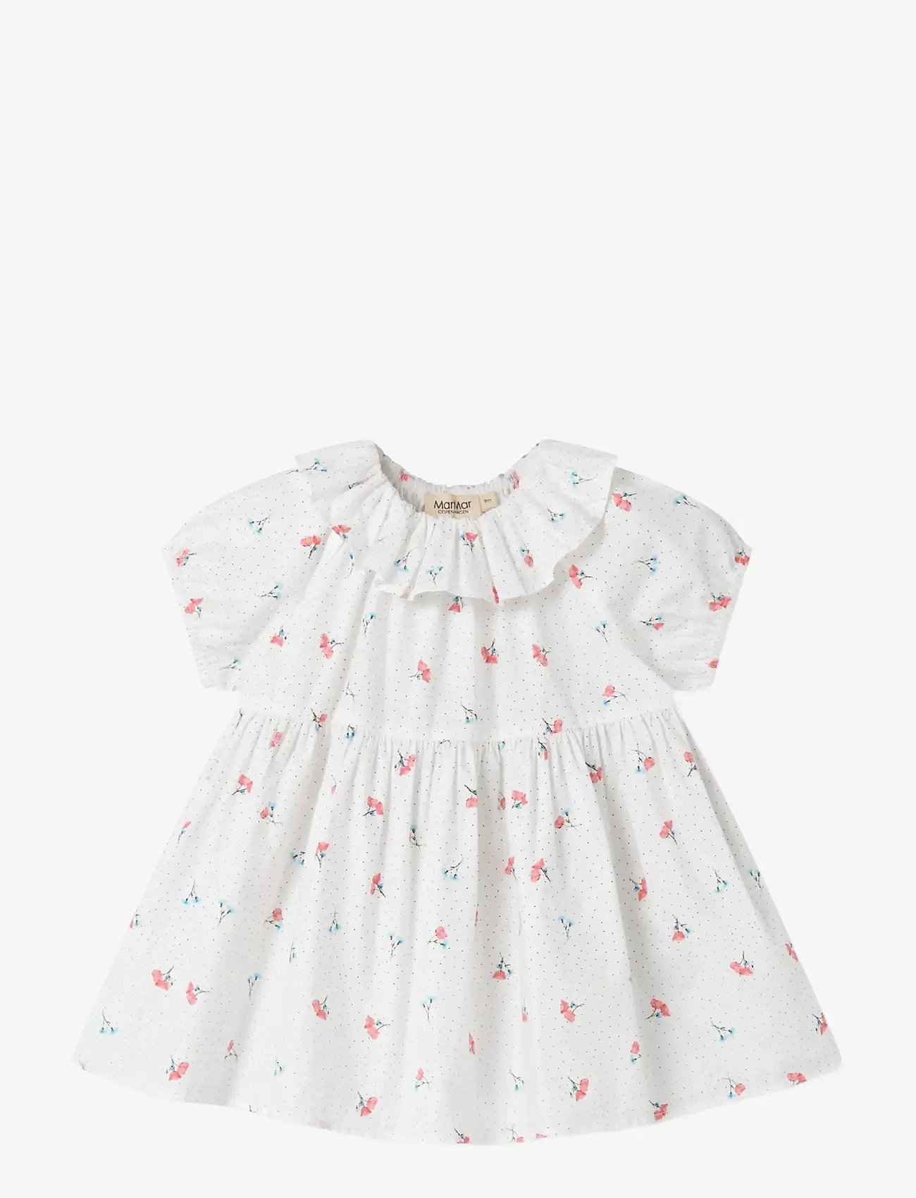 MarMar Copenhagen - Dalino - short-sleeved baby dresses - poppy - 1
