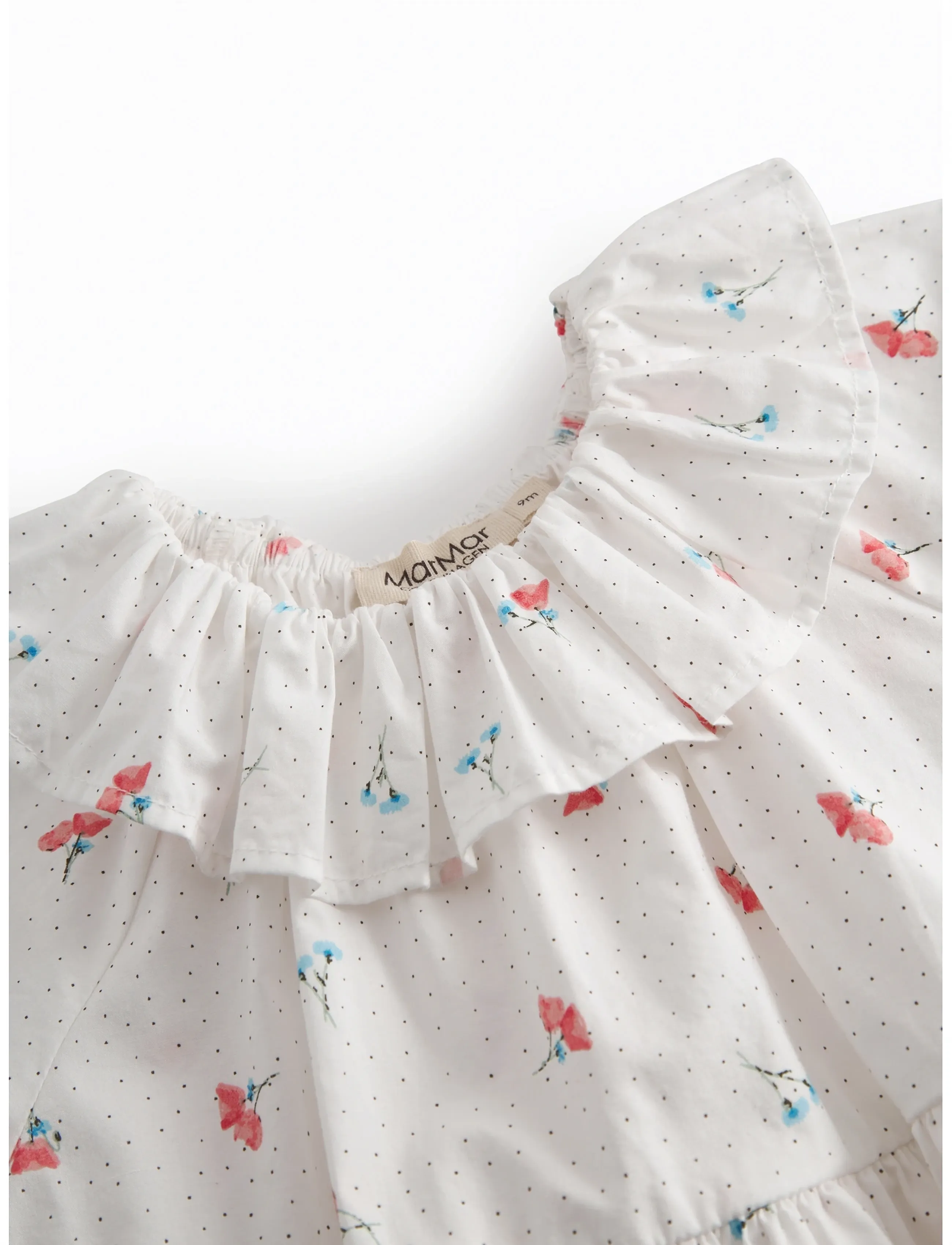 MarMar Copenhagen - Dalino - short-sleeved baby dresses - poppy - 3