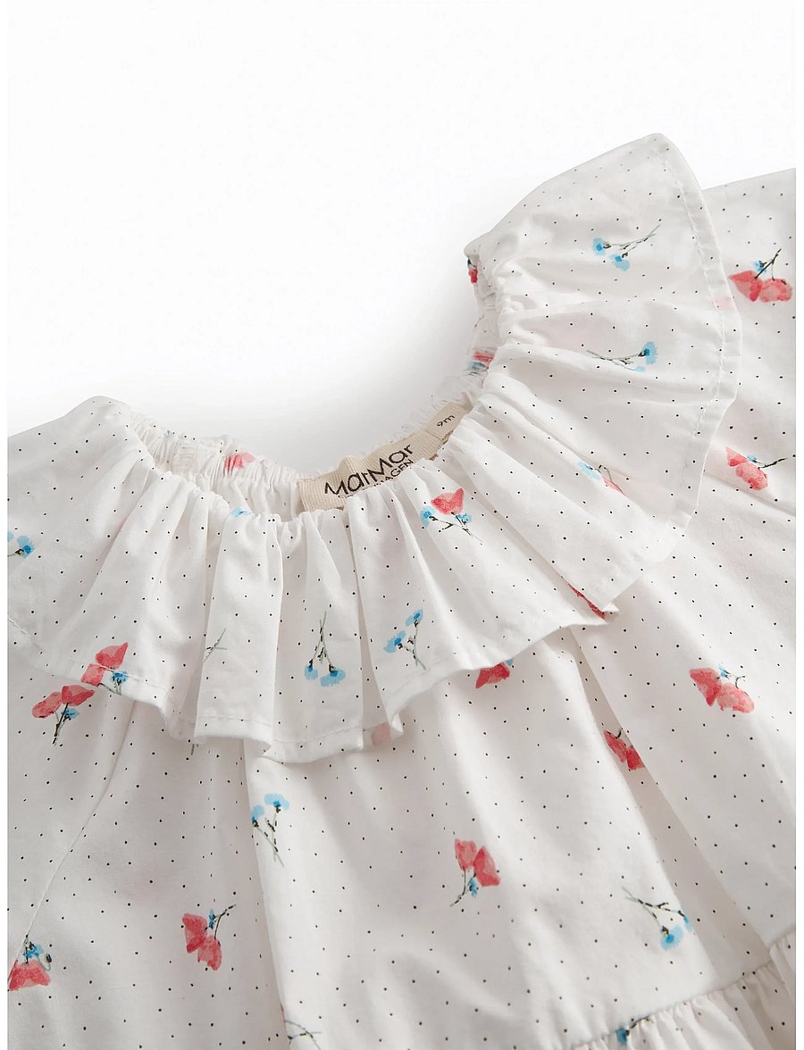 MarMar Copenhagen - Dalino - short-sleeved baby dresses - poppy - 3