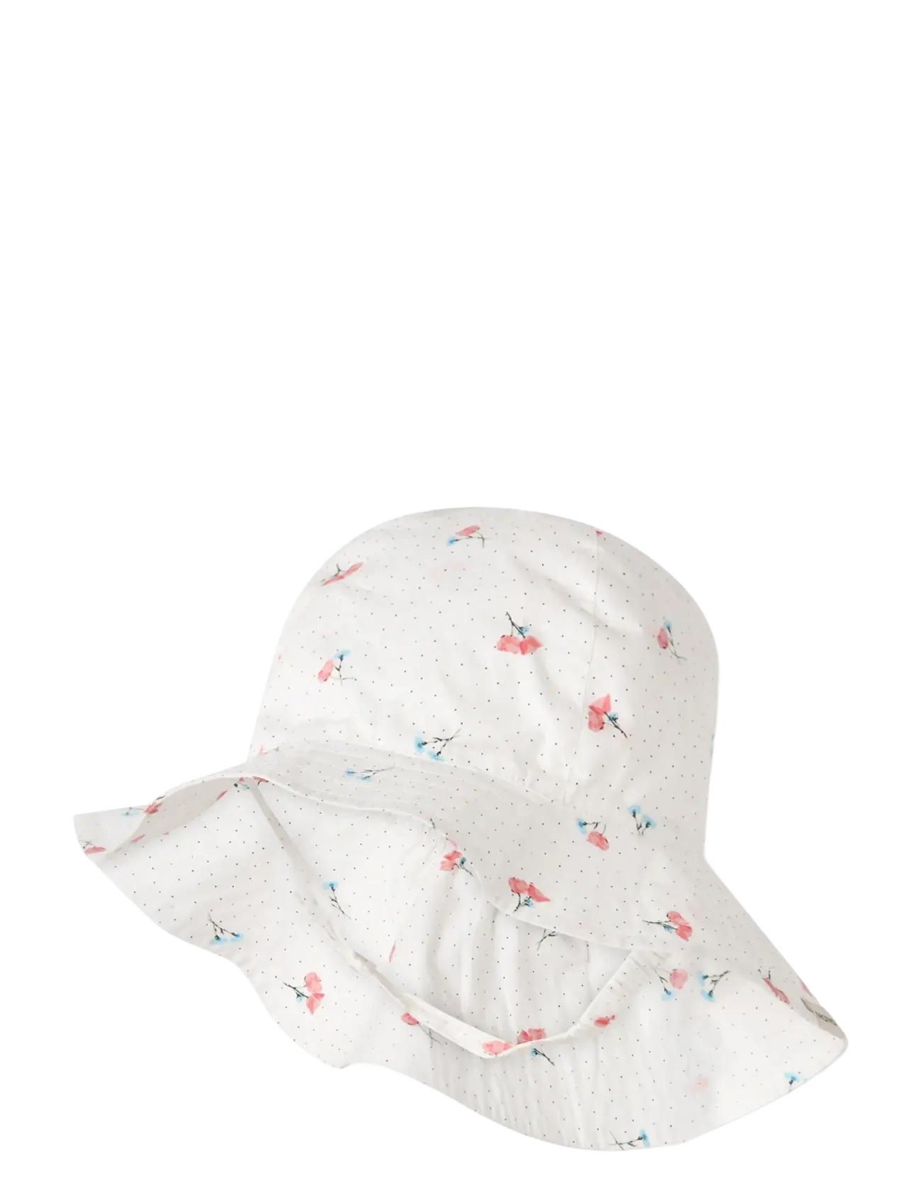 MarMar Copenhagen Alba Baby Long - Bøllehatte - POPPY / white