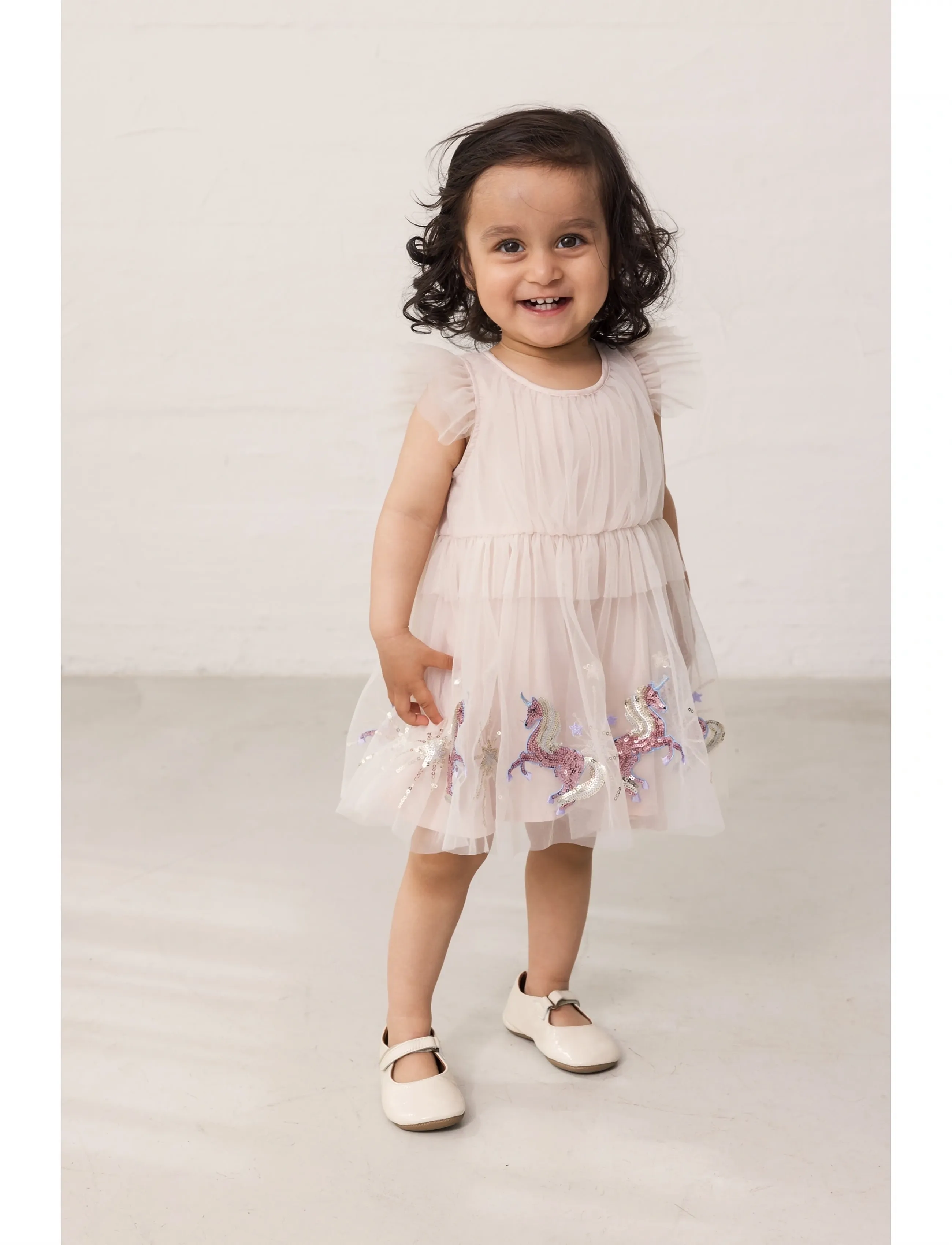 MarMar Copenhagen Dinne, 68, Baby Dresses, Rosa - Short-sleeved Kinder