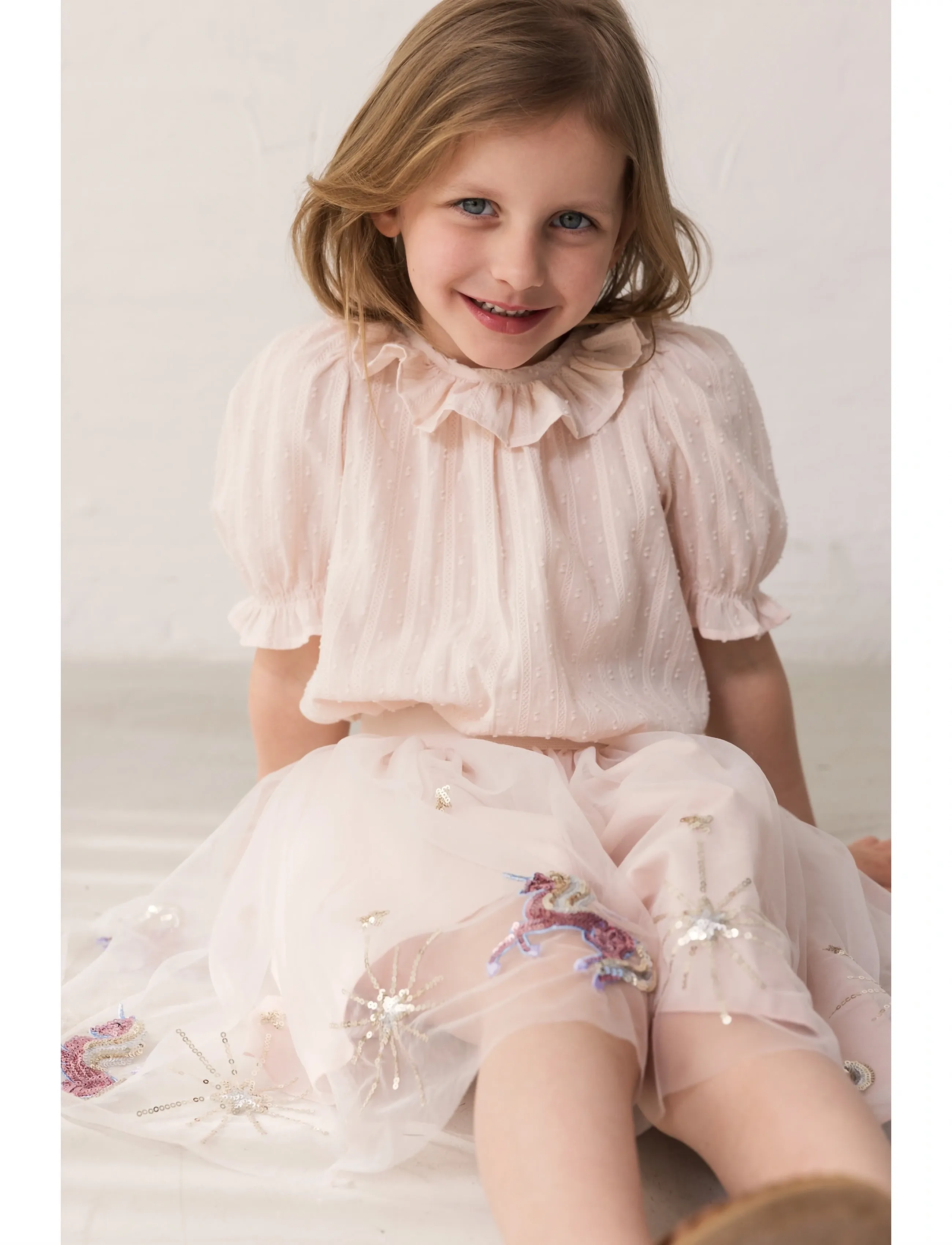 MarMar Copenhagen Solvig, 92/98, Röcke, Rosa - Tulle Kinder