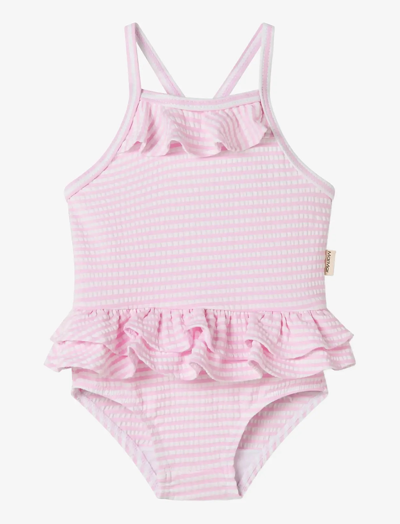 MarMar Copenhagen - Swinnie Bathing Suit - uv-tøj - pink stripe - 1