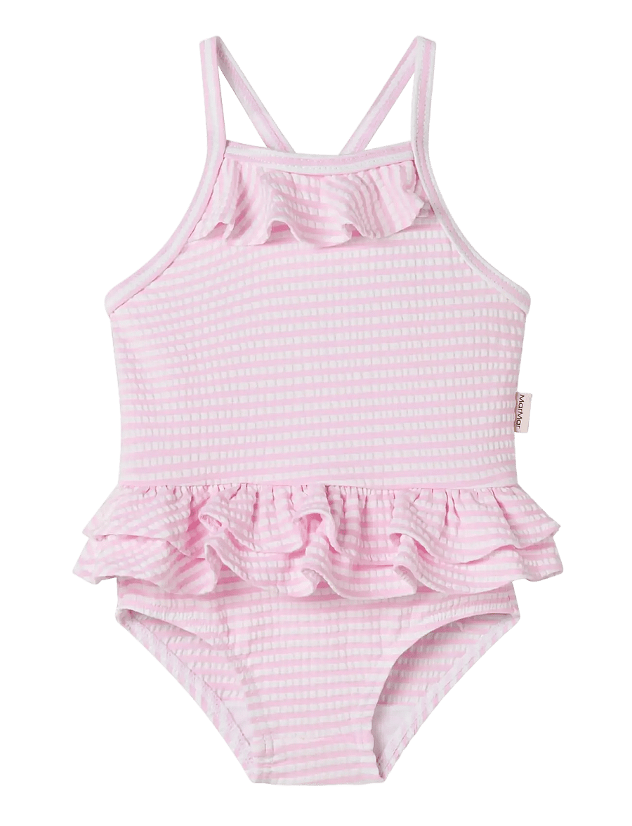 MarMar Copenhagen - Swinnie Bathing Suit - uv-kläder - pink stripe - 1