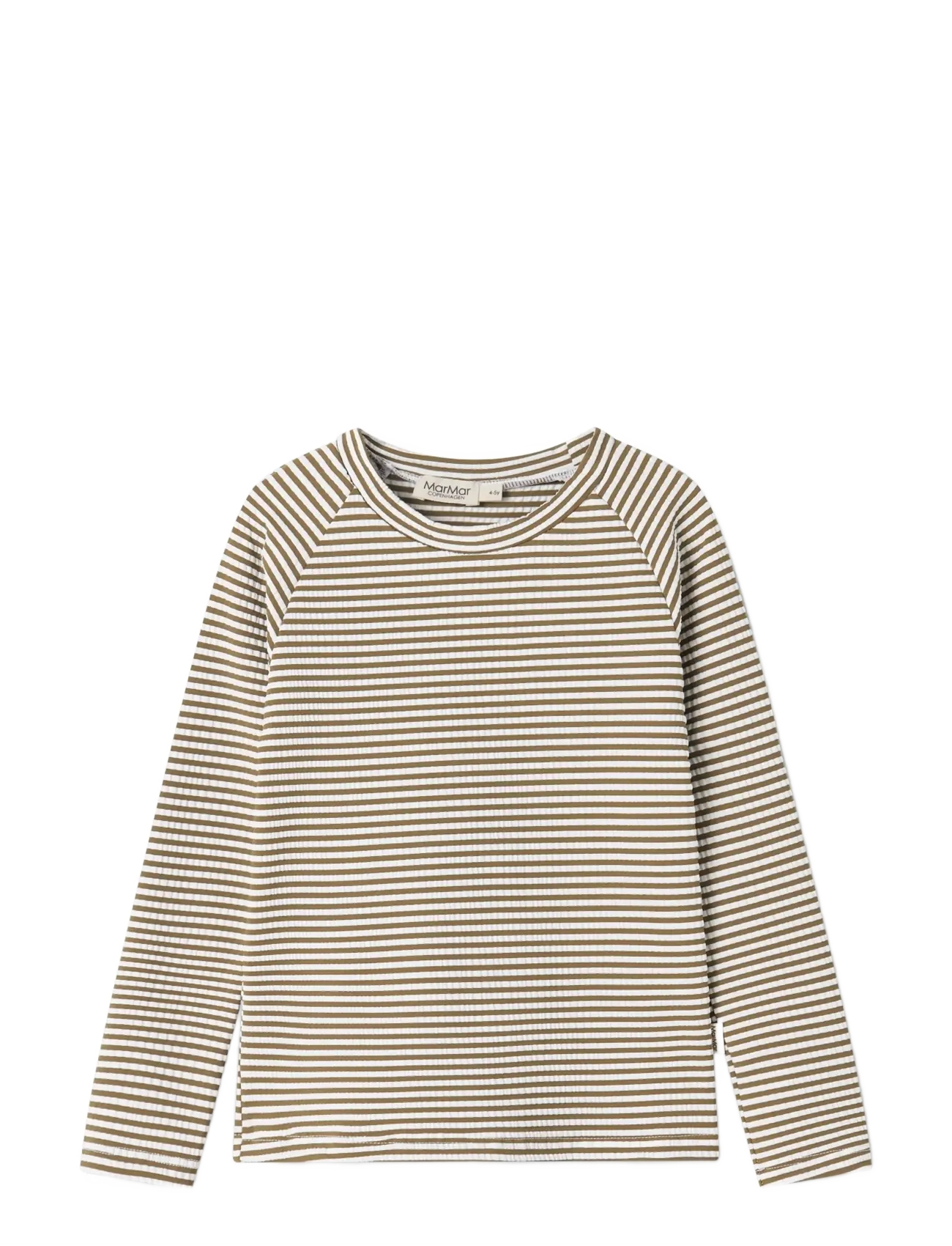 MarMar Copenhagen Swean Tee - Inspiratsioon - DARK BRONZE STRIPE / brown