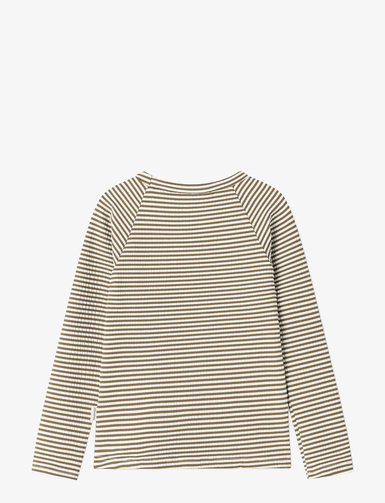 MarMar Copenhagen - Swean Tee - bade-oberteile - dark bronze stripe - 2
